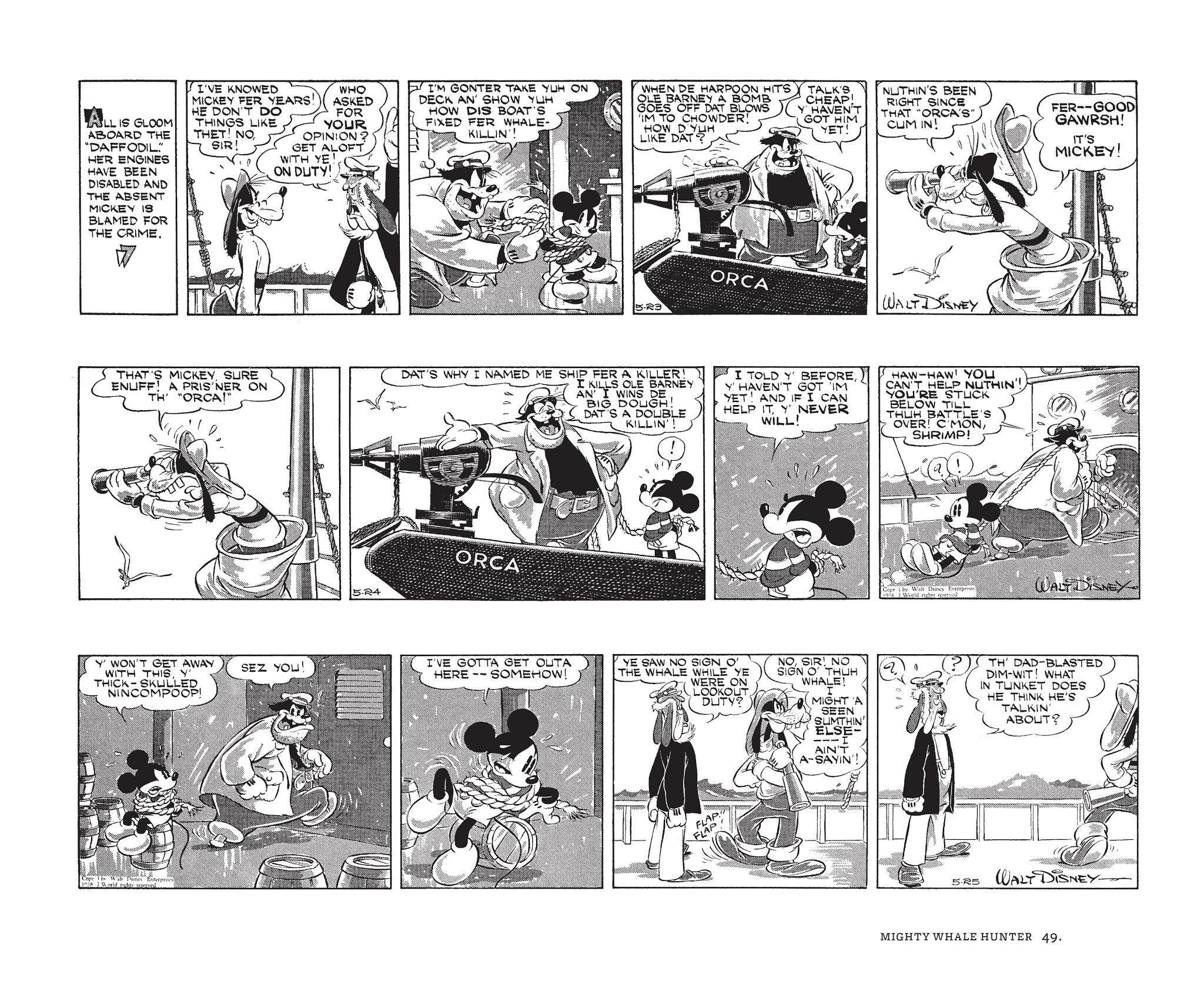Read online Walt Disney's Mickey Mouse by Floyd Gottfredson comic -  Issue # TPB 5 (Part 1) - 49