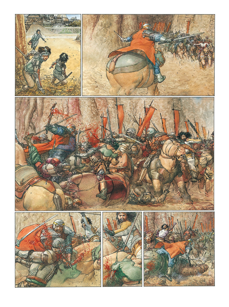 Read online Metabarons Genesis: Castaka comic -  Issue # TPB - 50