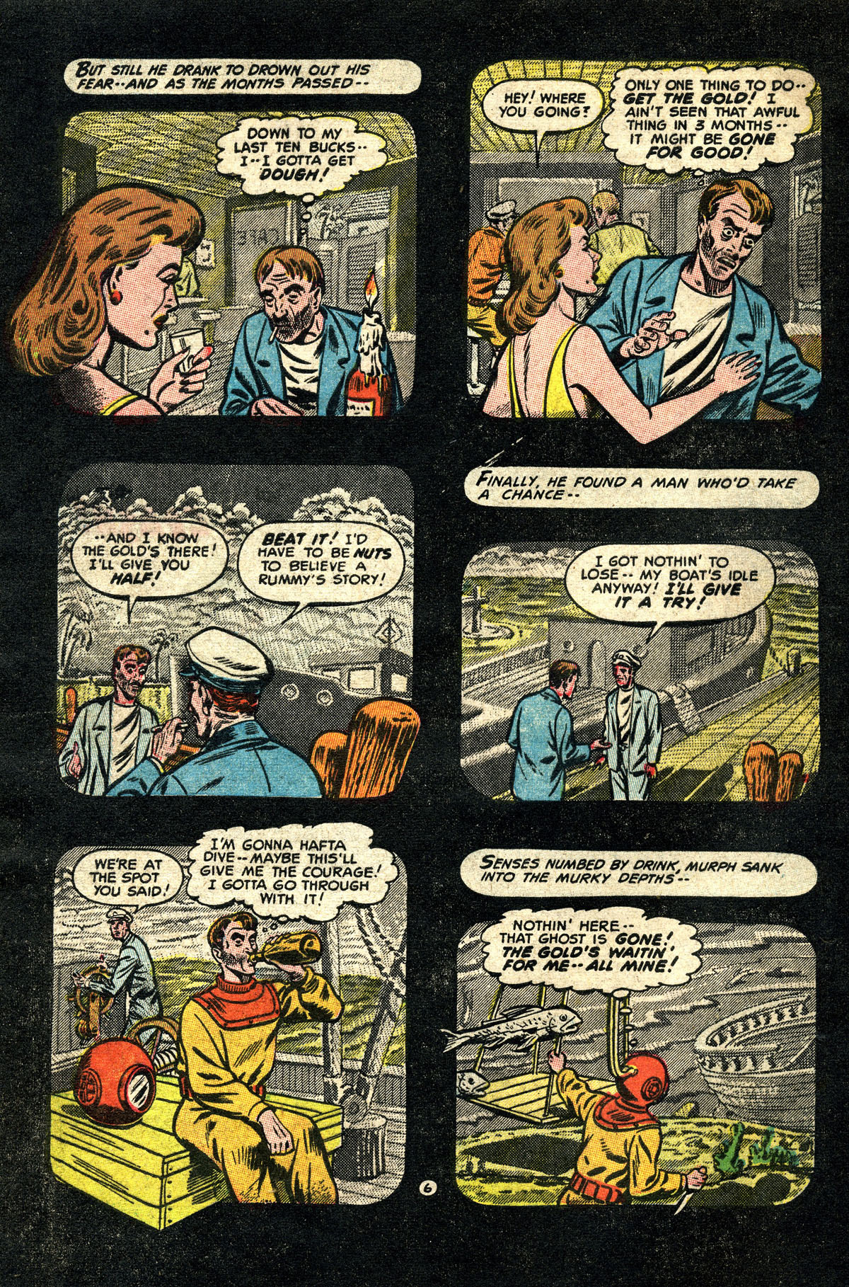 Read online Adventures Into The Unknown comic -  Issue #55 - 8
