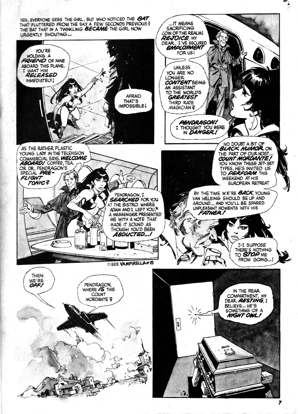Read online Vampirella (1969) comic -  Issue #16 - 7