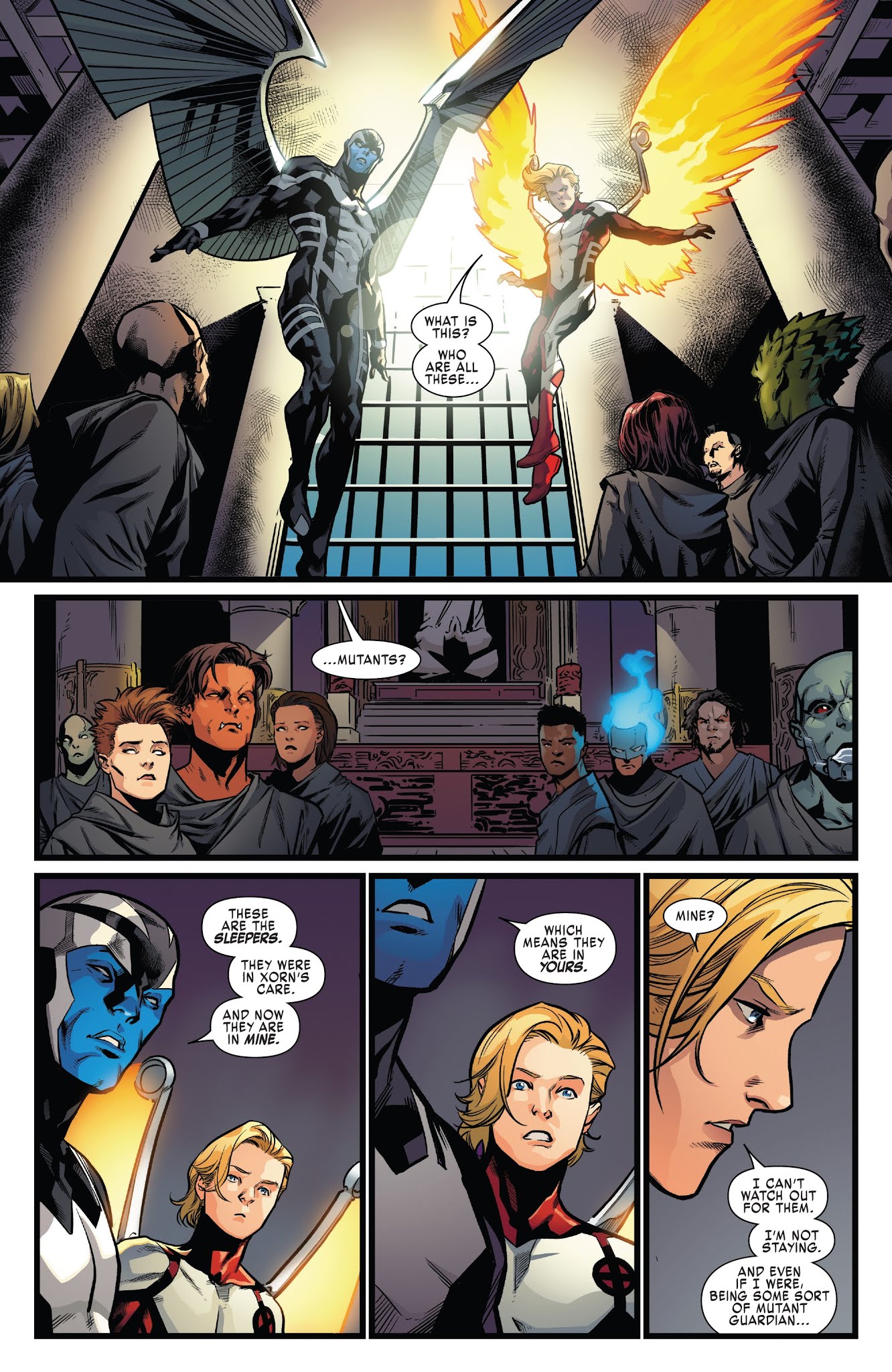 Read online X-Men: Blue comic -  Issue #35 - 16