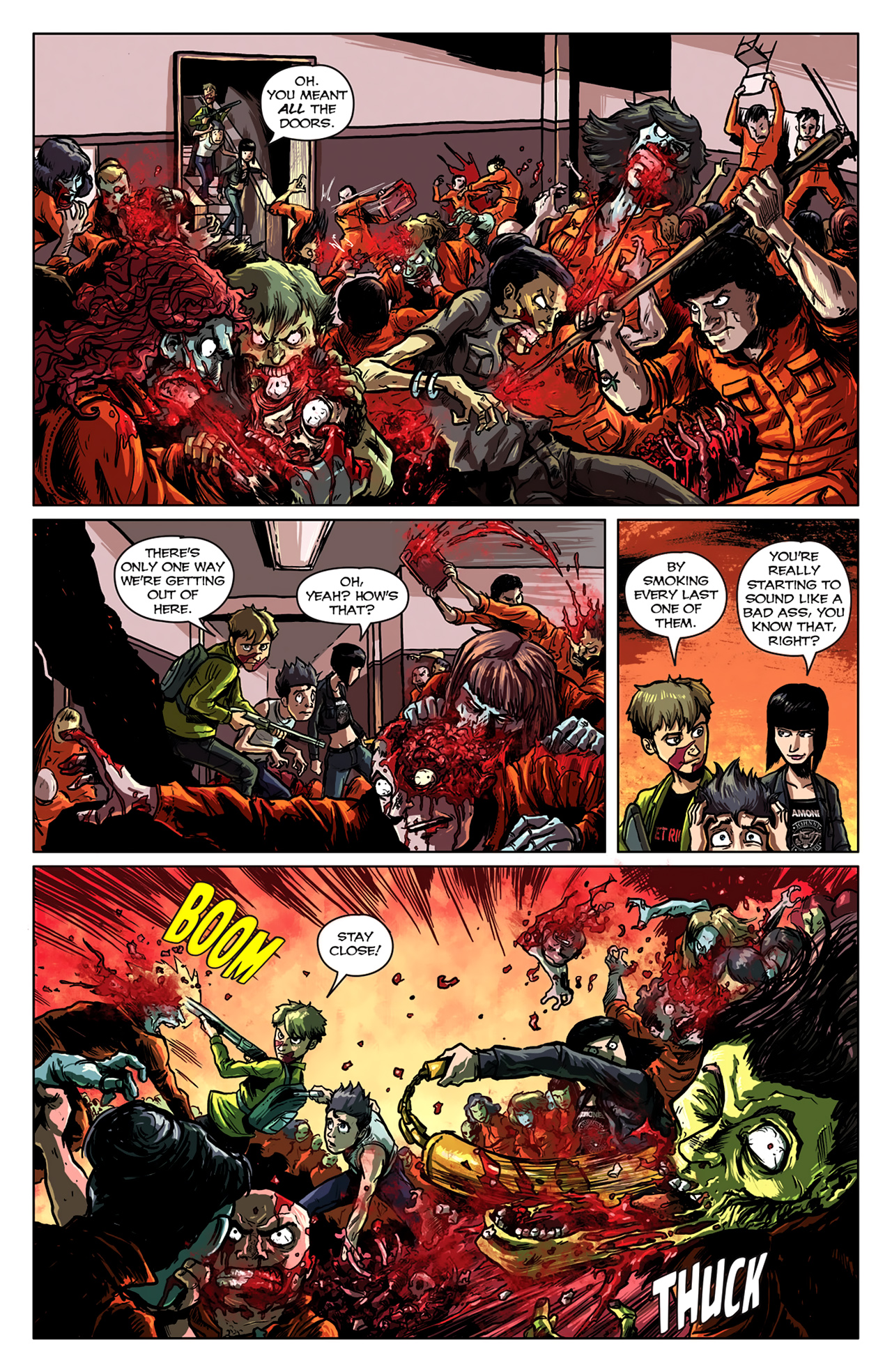 Read online Alpha Girl comic -  Issue #5 - 18