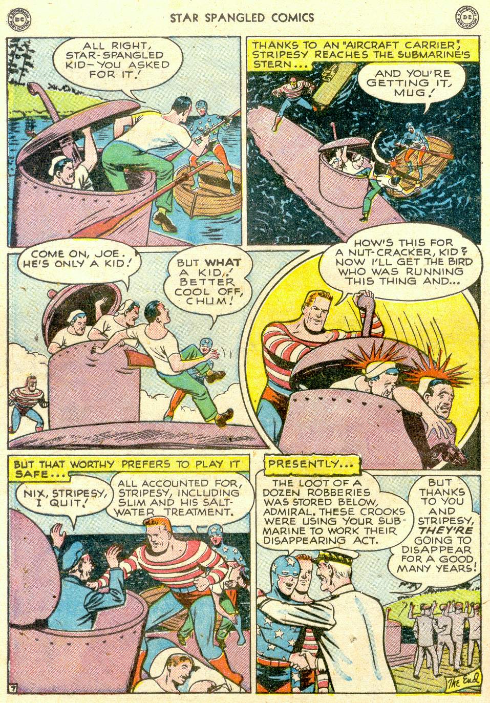 Read online Star Spangled Comics comic -  Issue #74 - 34
