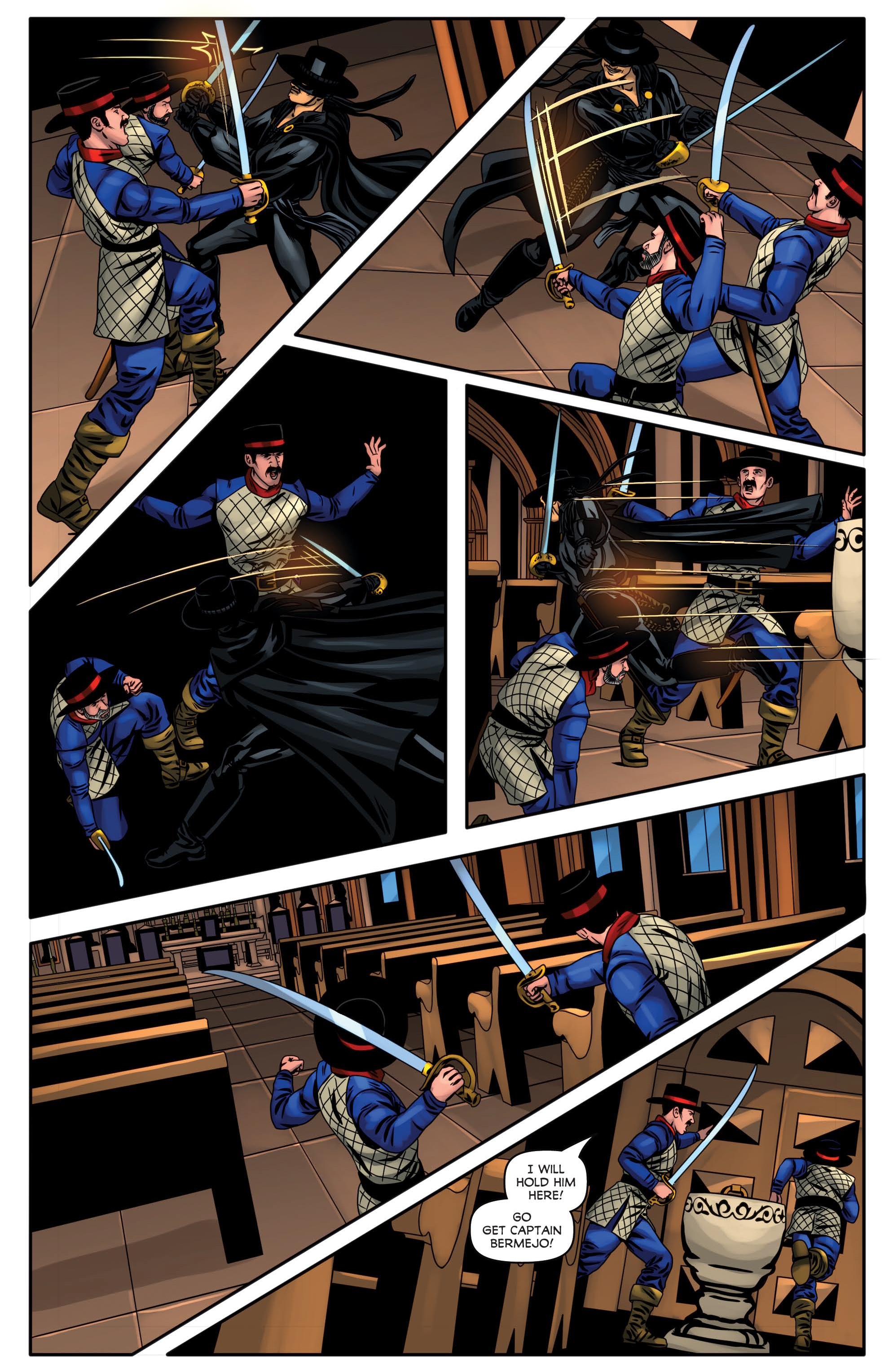 Read online Zorro: Sacrilege comic -  Issue #2 - 18