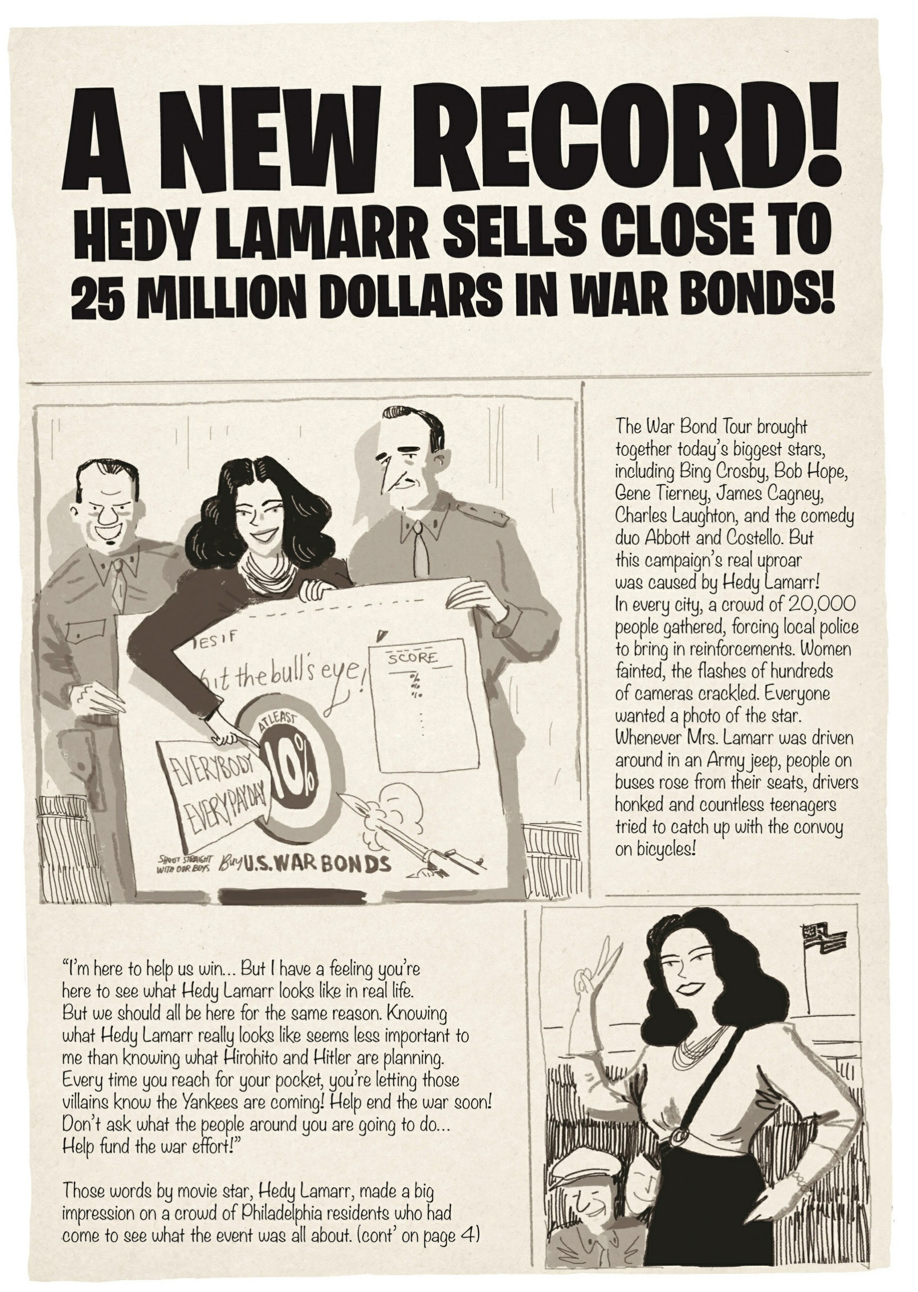 Read online Hedy Lamarr: An Incredible Life comic -  Issue # TPB (Part 2) - 31