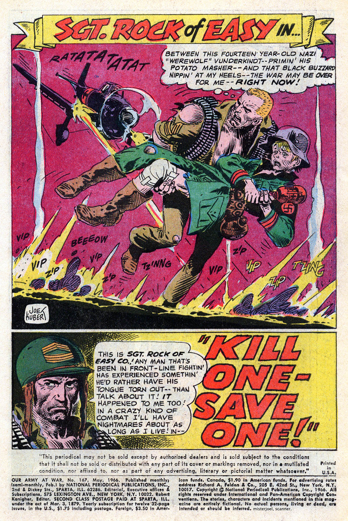 Read online Our Army at War (1952) comic -  Issue #167 - 3