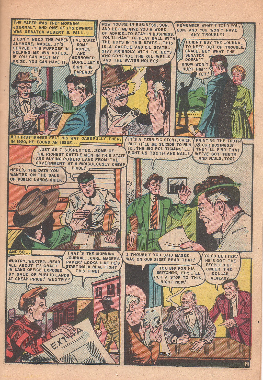 Read online The Flame comic -  Issue #1 - 21
