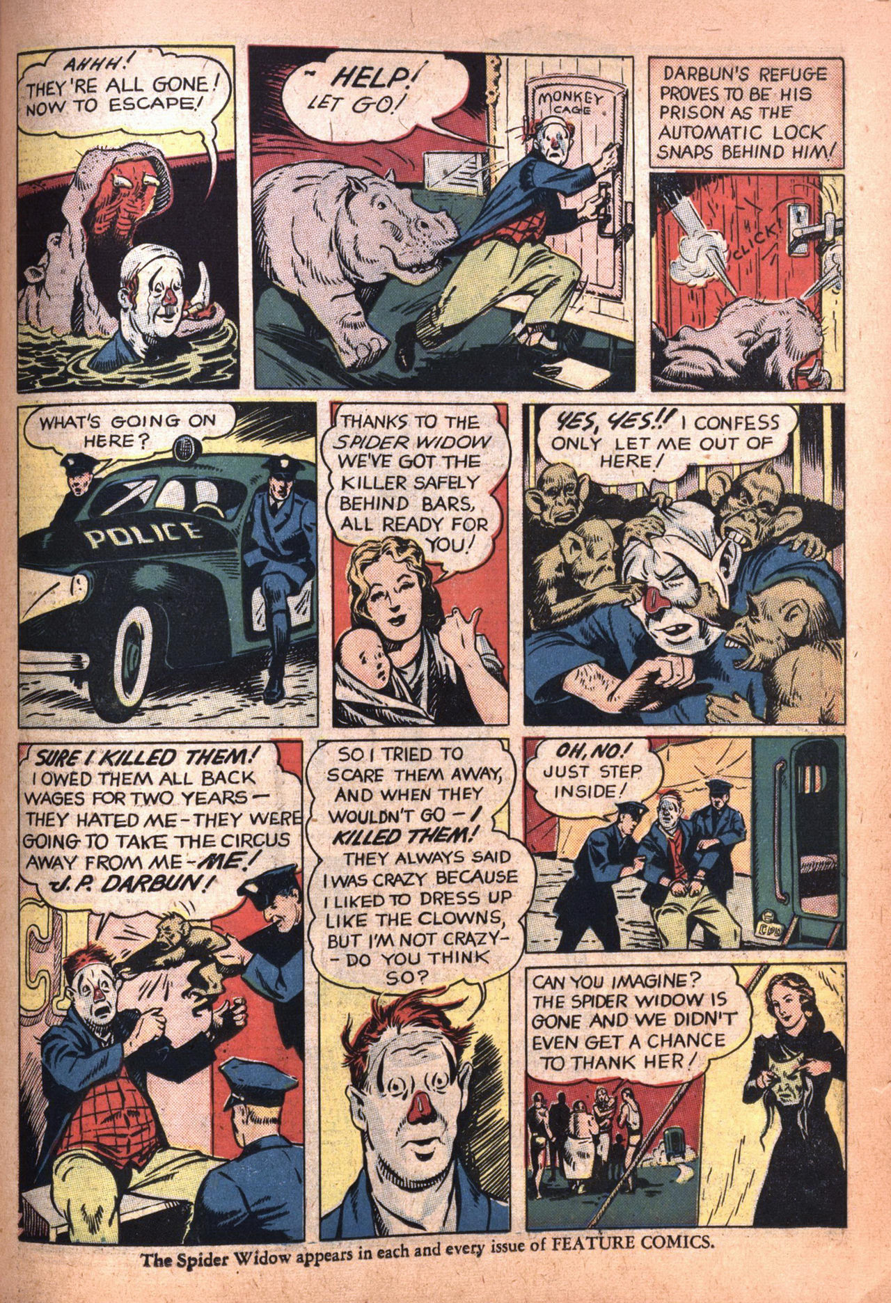 Read online Feature Comics comic -  Issue #59 - 62