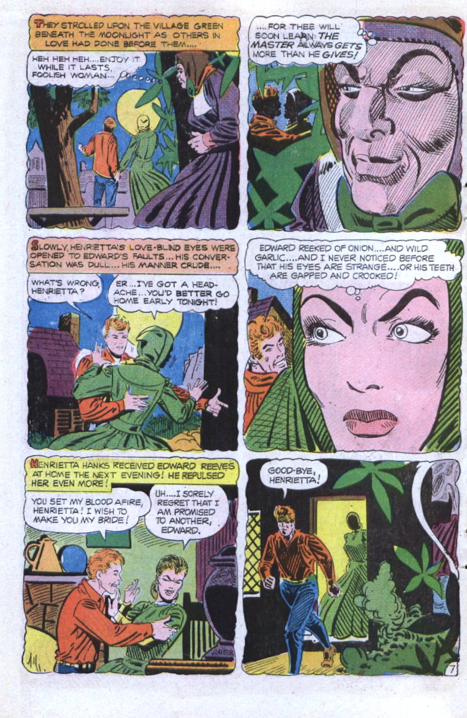 Read online Haunted Love (1973) comic -  Issue #4 - 10