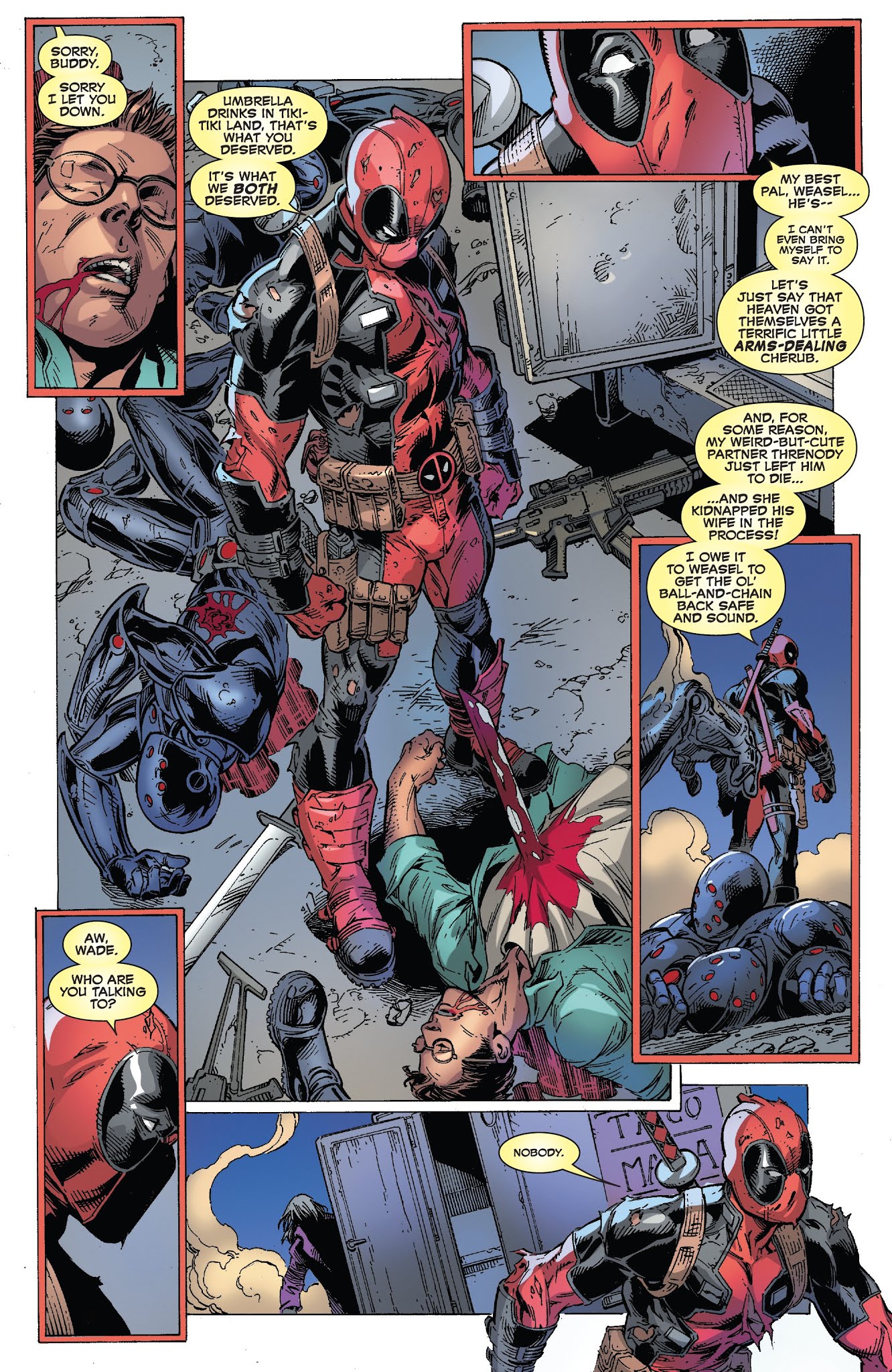 Read online Deadpool: Assassin comic -  Issue #6 - 3