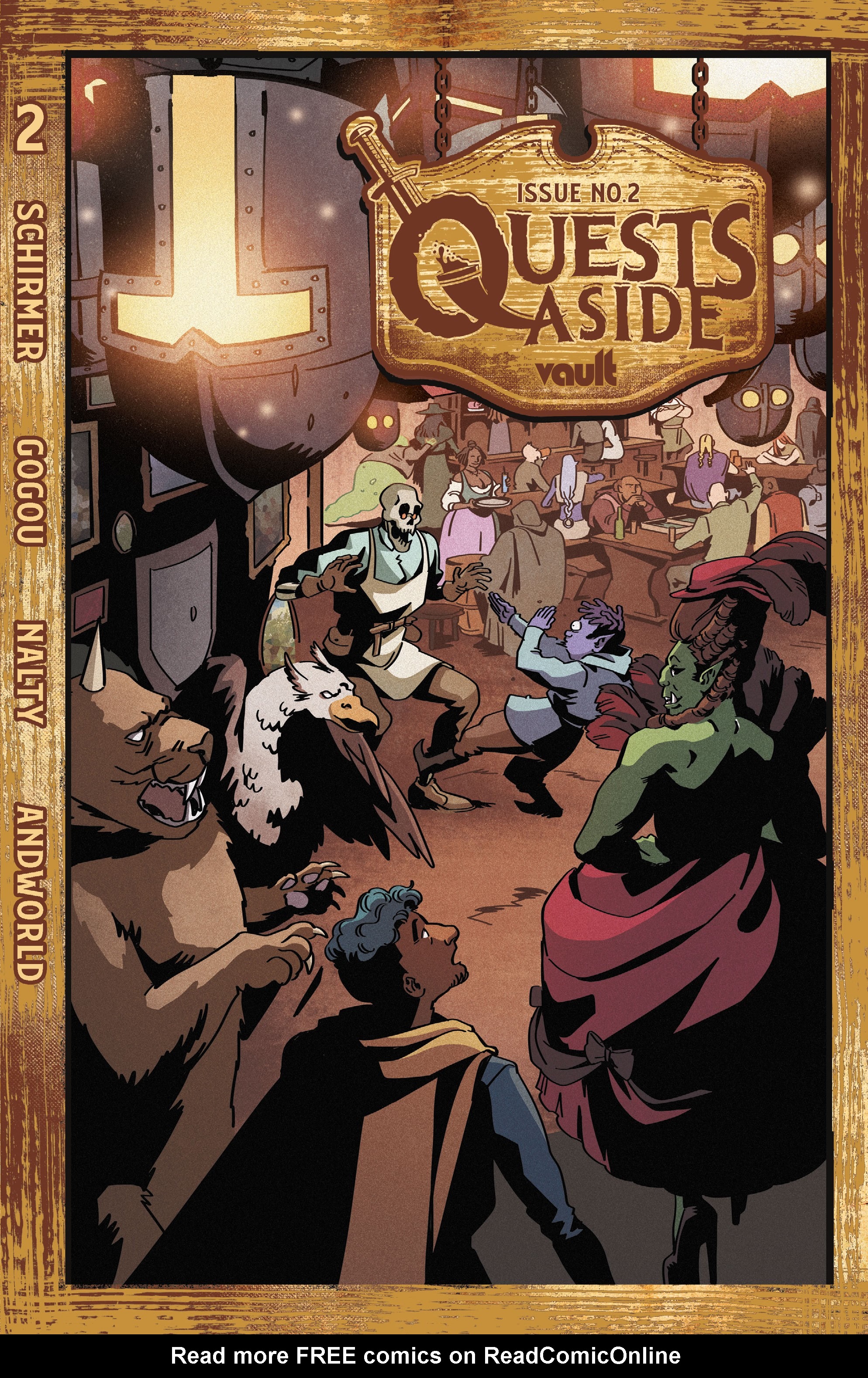 Read online Quests Aside comic -  Issue #2 - 1
