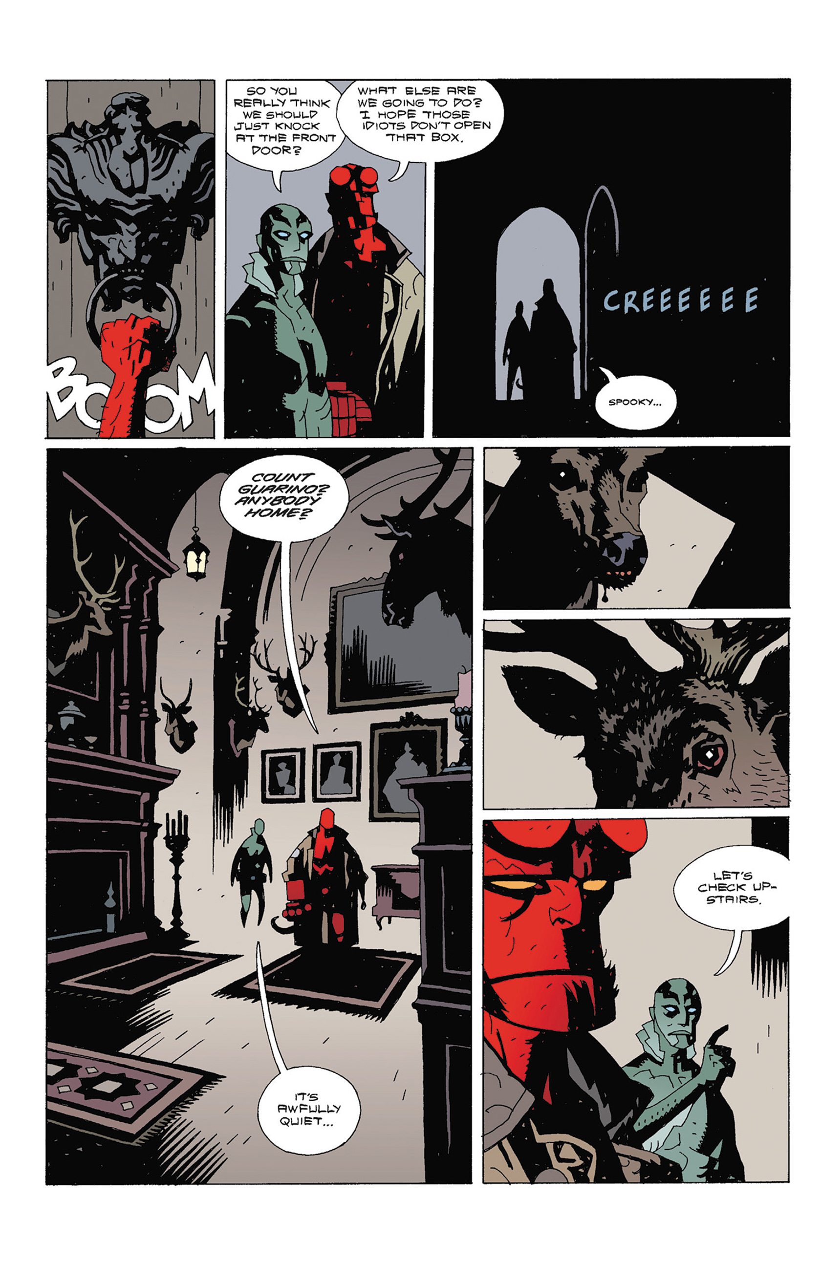 Read online Hellboy: The Right Hand of Doom comic -  Issue # TPB - 90