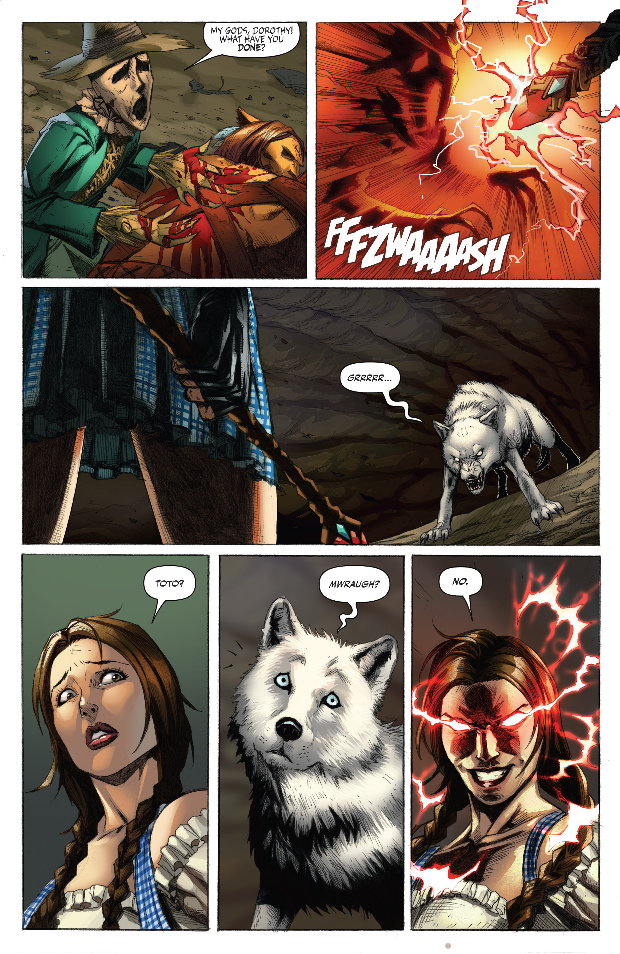 Read online Grimm Fairy Tales presents Warlord of Oz comic -  Issue #4 - 4