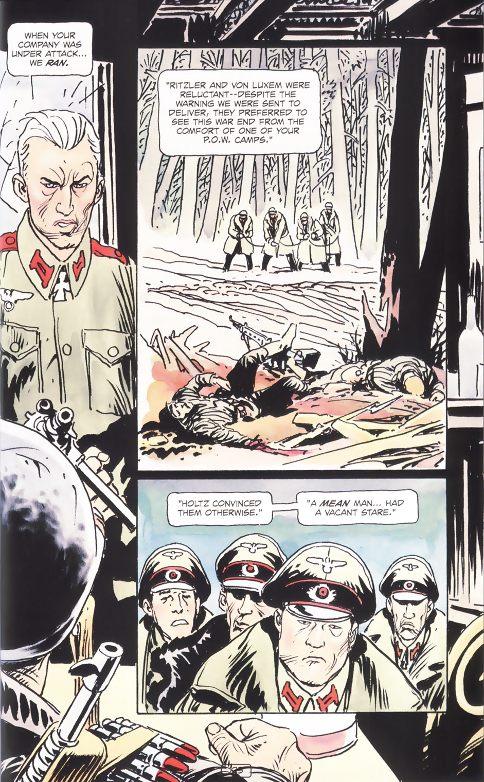 Read online Sgt. Rock: Between Hell & A Hard Place comic -  Issue # TPB - 129