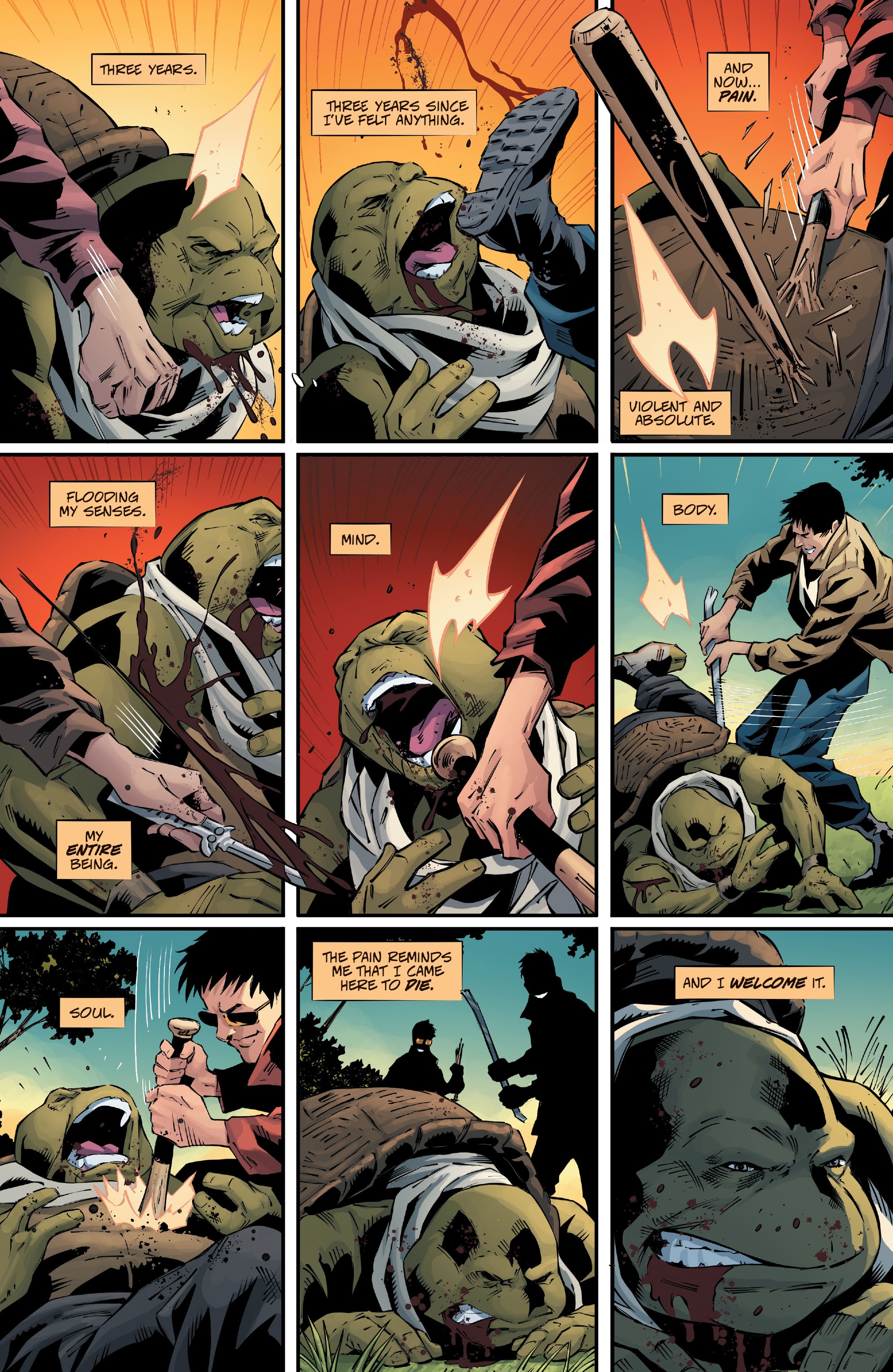 Read online Teenage Mutant Ninja Turtles: The Last Ronin - The Lost Years comic -  Issue #1 - 9