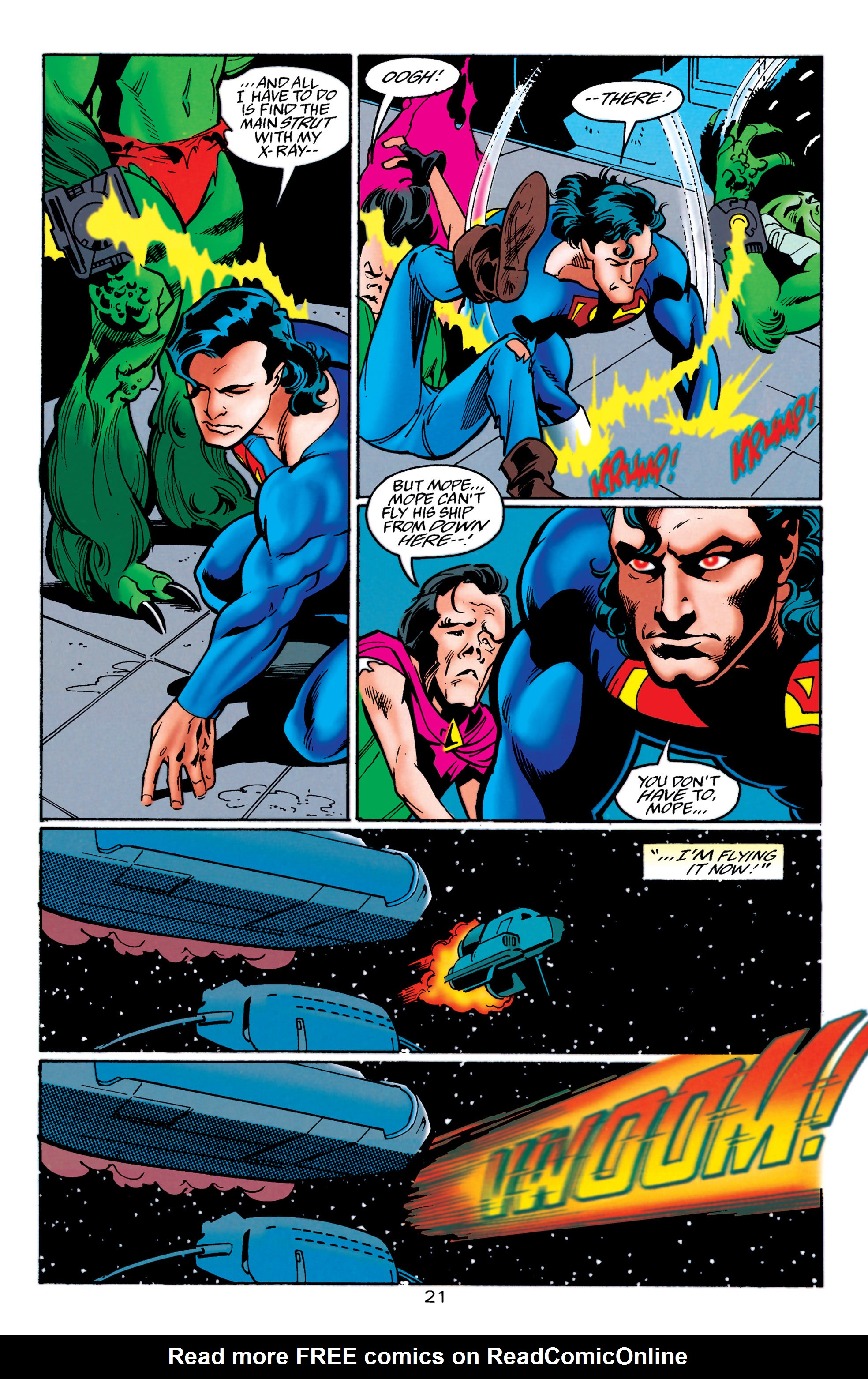 Read online Adventures of Superman (1987) comic -  Issue #529 - 22