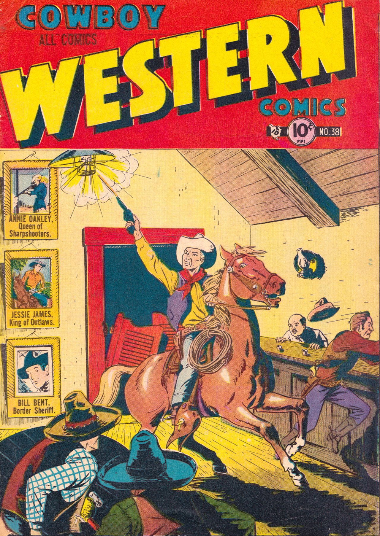 Read online Cowboy Western Comics (1948) comic -  Issue #38 - 1