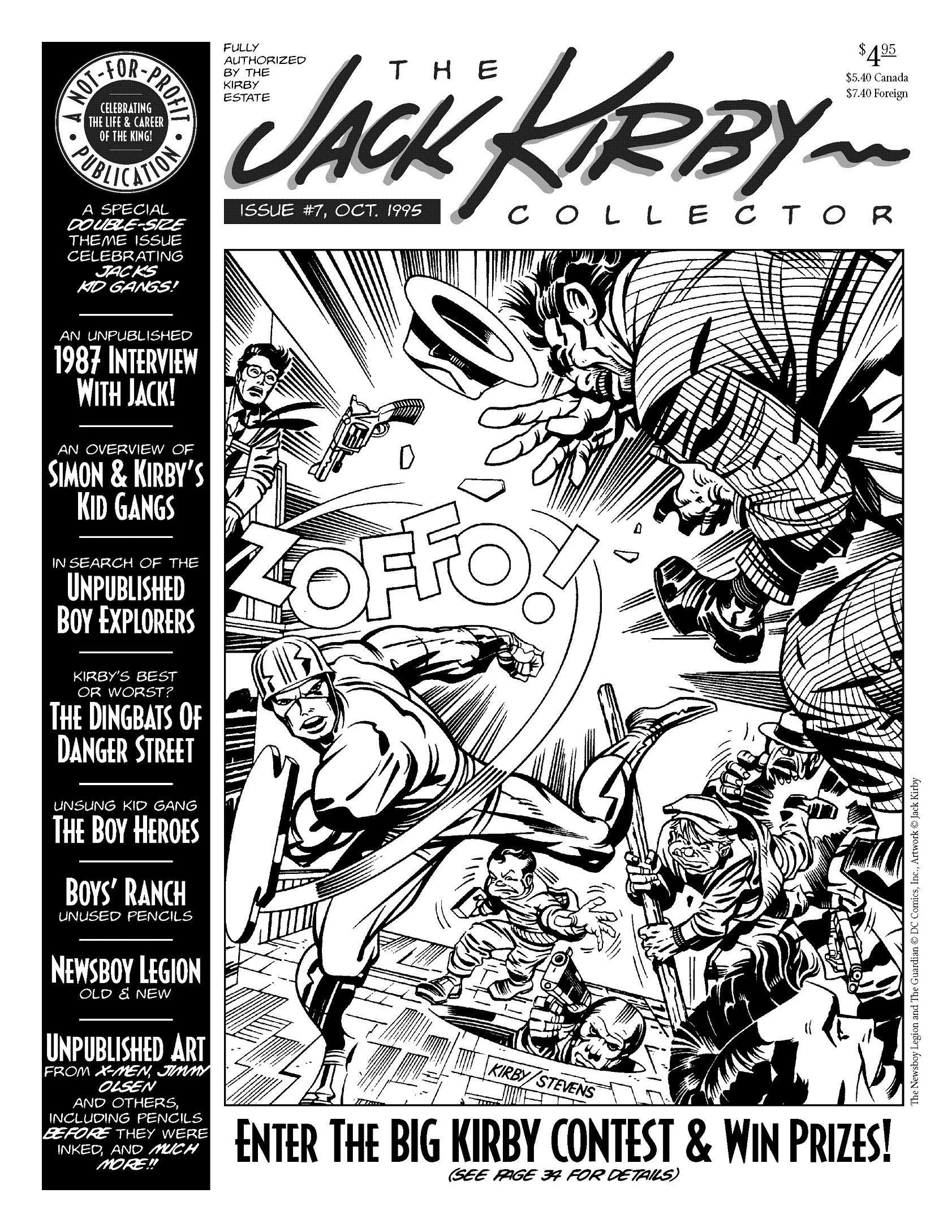 Read online The Jack Kirby Collector comic -  Issue #7 - 1