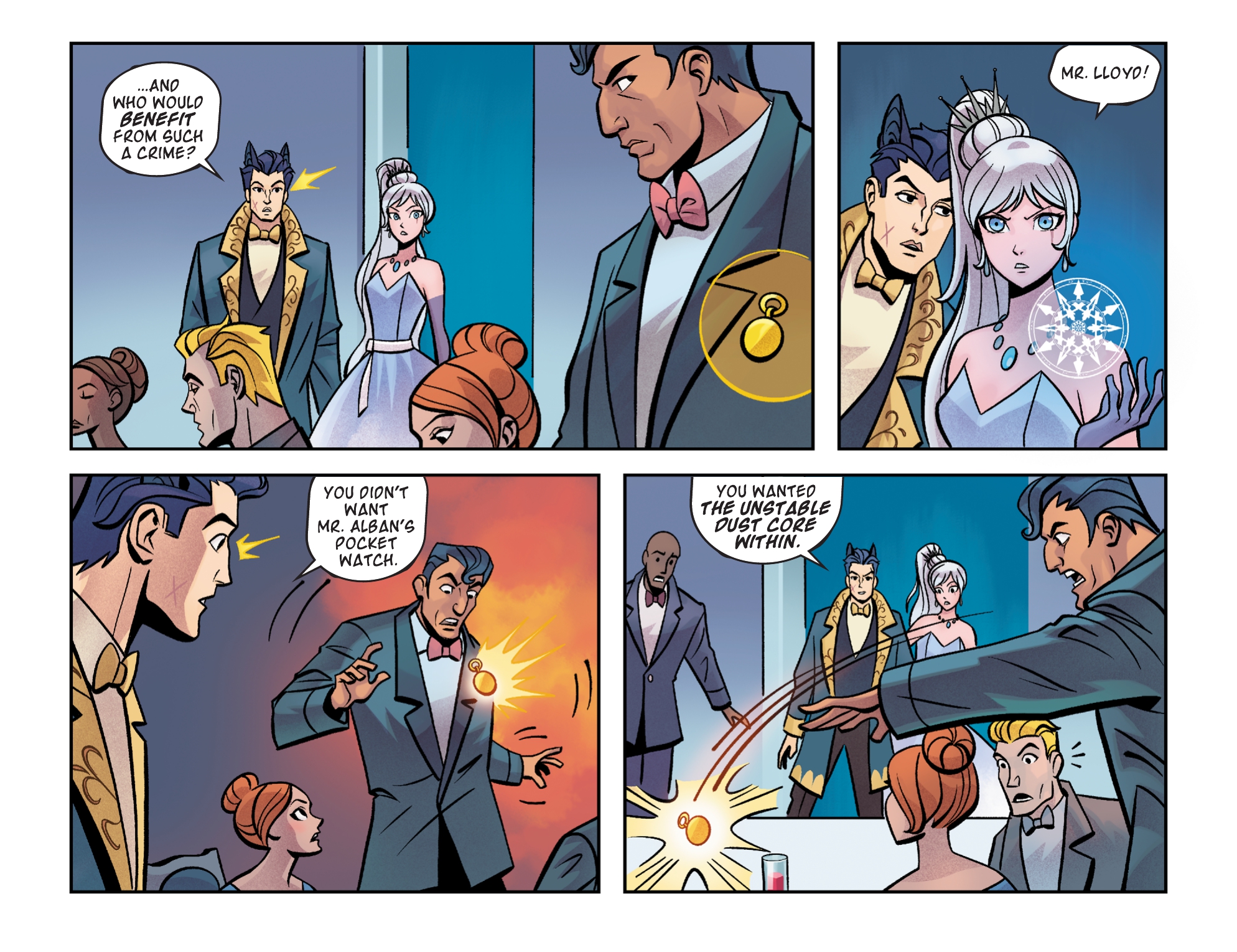 Read online RWBY/Justice League comic -  Issue #3 - 17