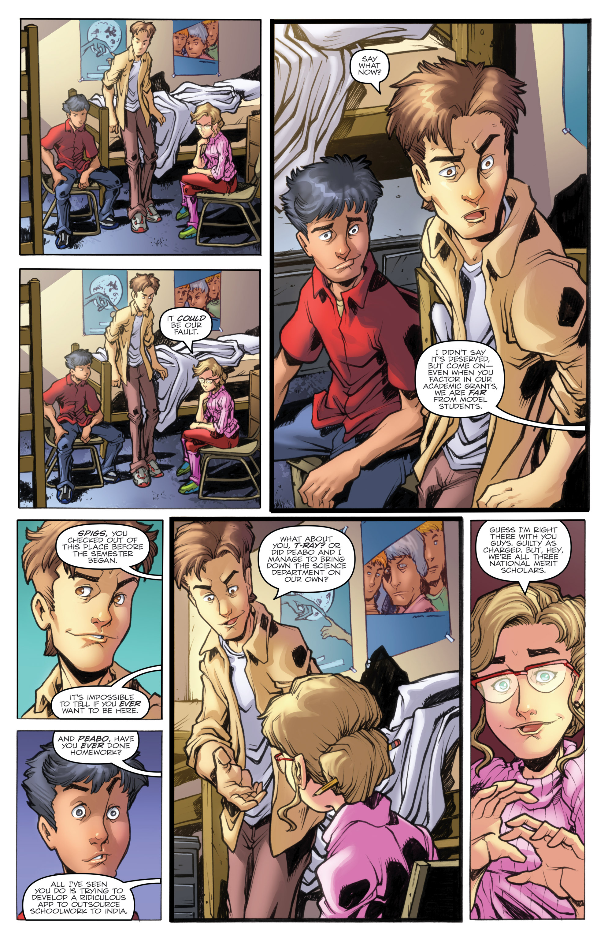 Read online Creeple Peeple comic -  Issue #1 - 8