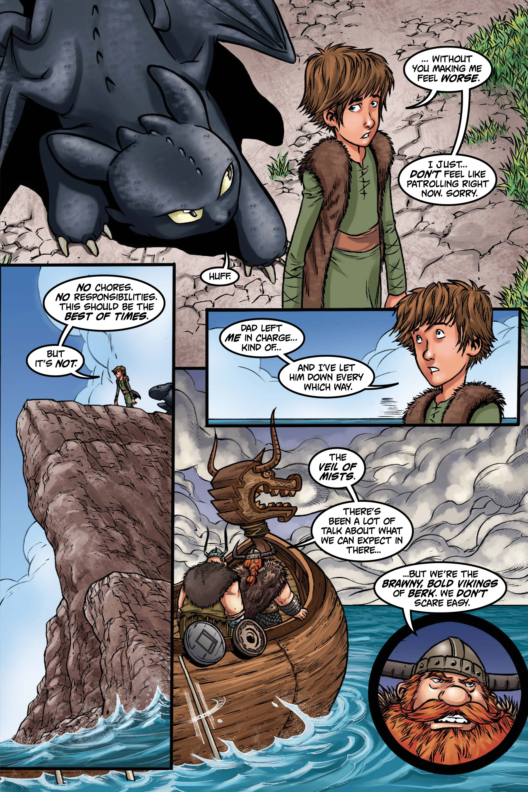 Read online DreamWorks Dragons: Riders of Berk comic -  Issue #2 - 23