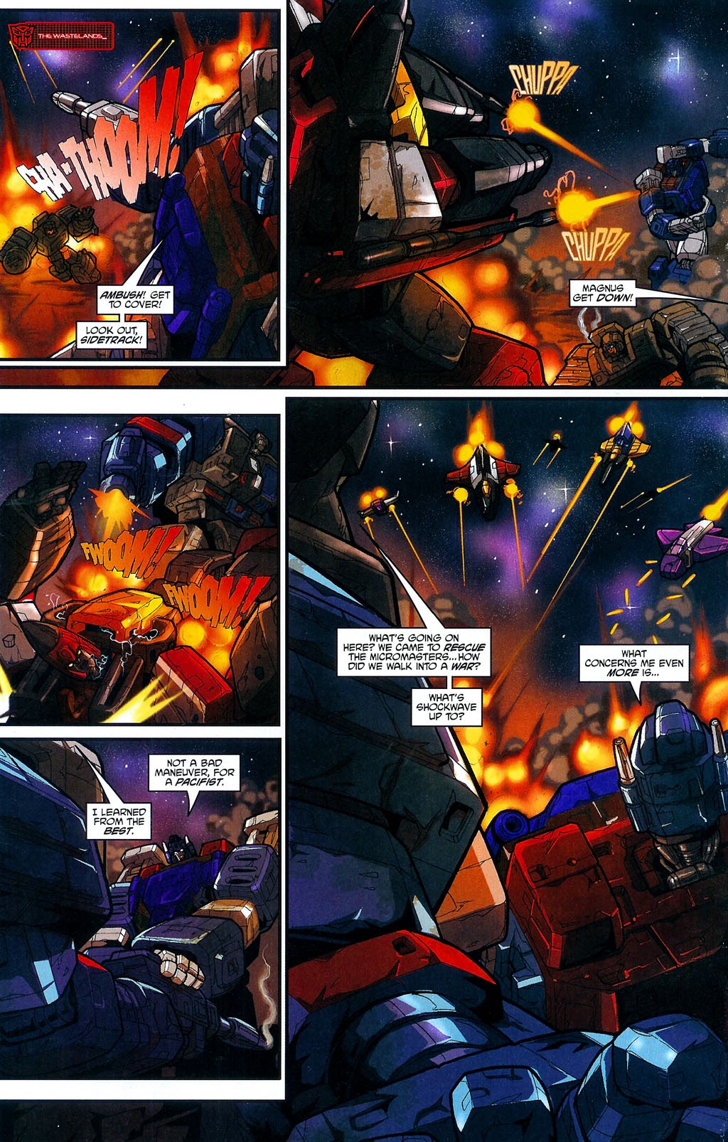 Read online Transformers: Micromasters comic -  Issue #4 - 16