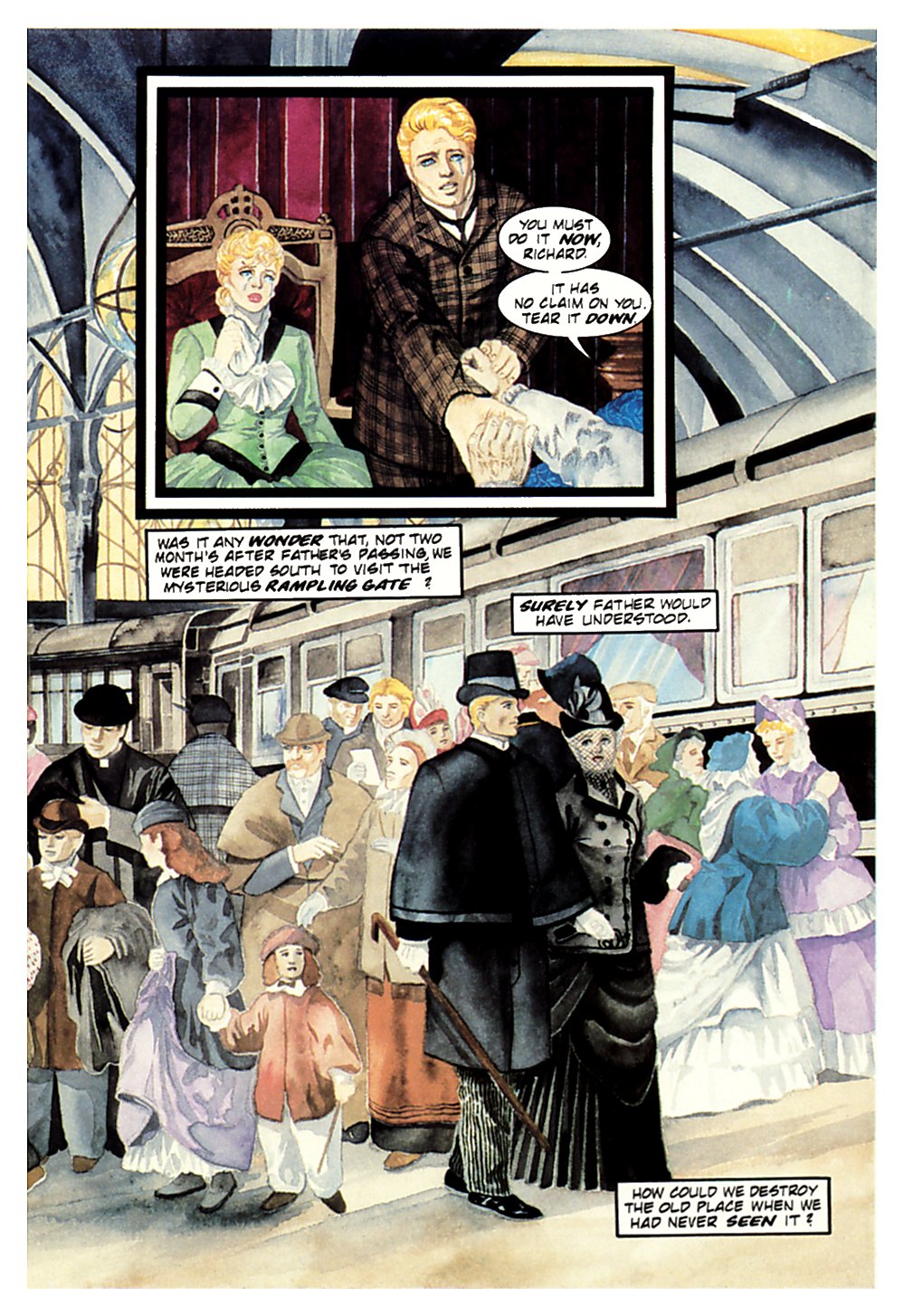 Read online Anne Rice's The Master of Rampling Gate comic -  Issue # Full - 5