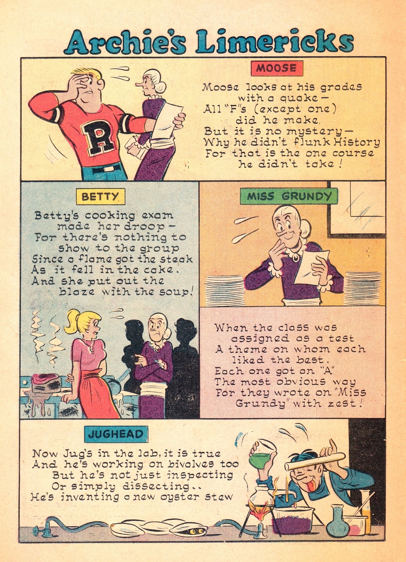 Read online Archie's Joke Book Magazine comic -  Issue #39 - 10