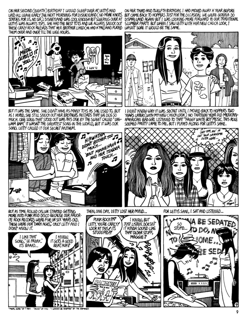 Read online Love and Rockets (1982) comic -  Issue #39 - 11