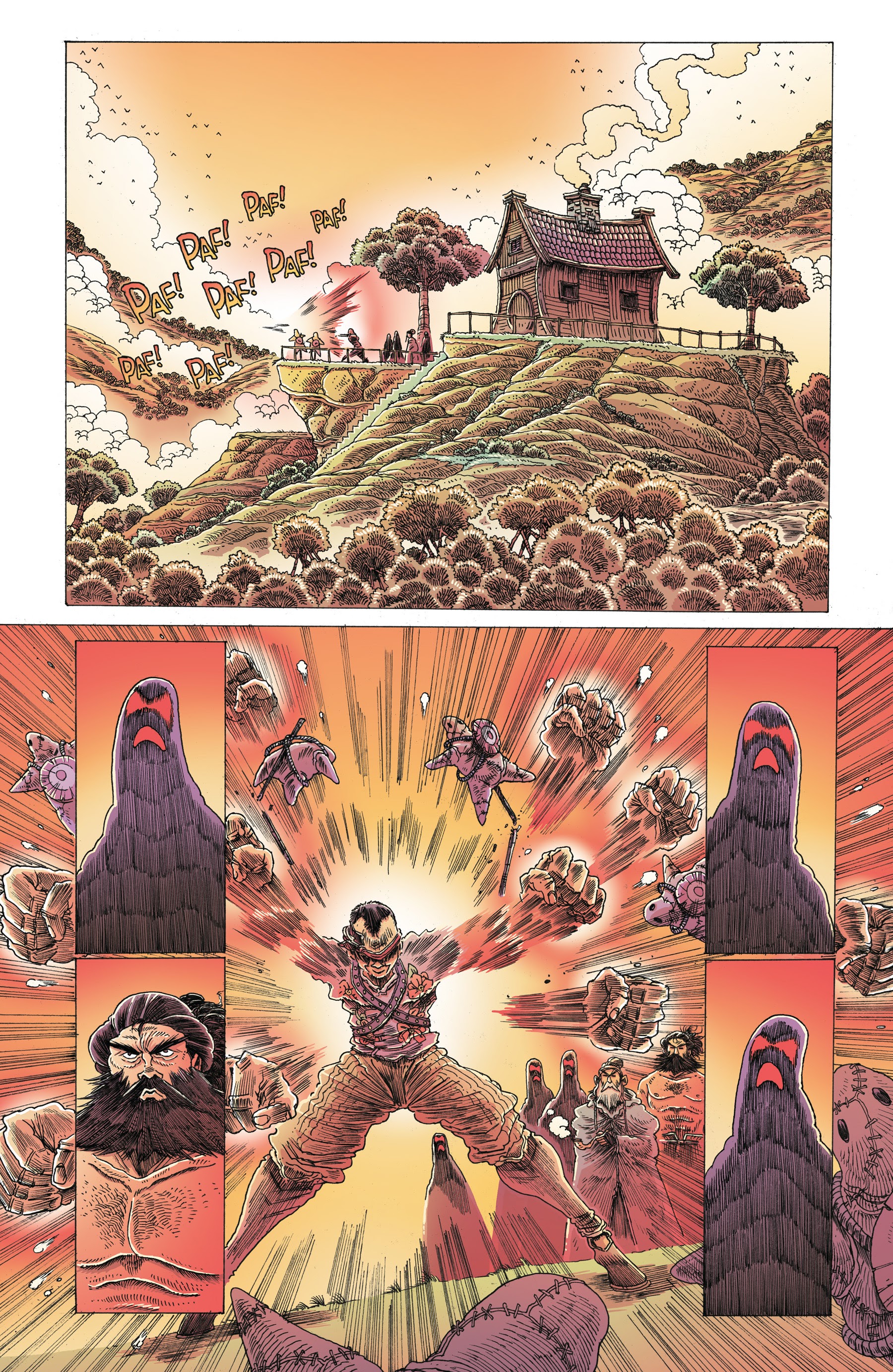 Read online Orphan and the Five Beasts comic -  Issue #4 - 3