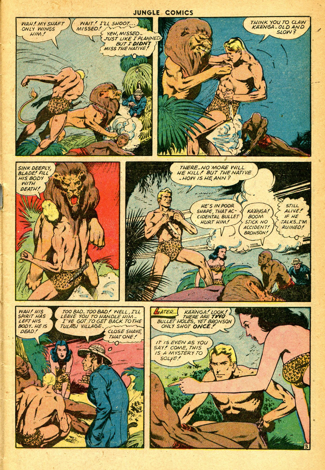 Read online Jungle Comics comic -  Issue #66 - 5