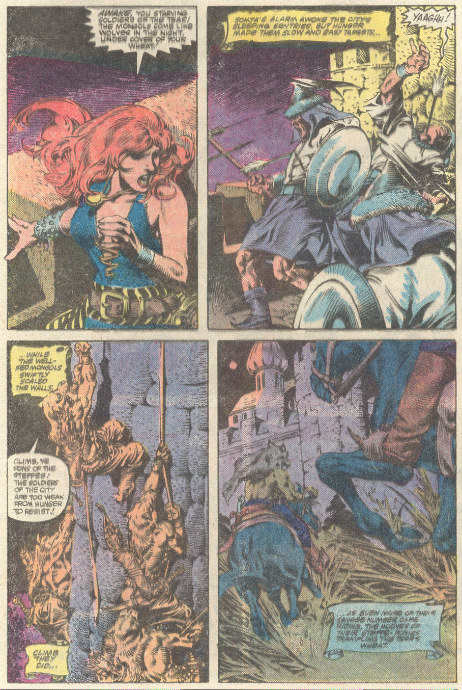 Read online Red Sonja (3rd Series) comic -  Issue #7 - 12