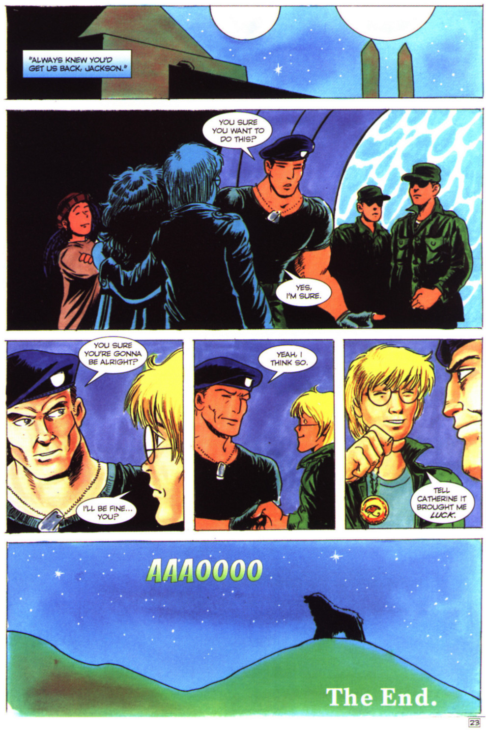 Read online Stargate comic -  Issue #4 - 25