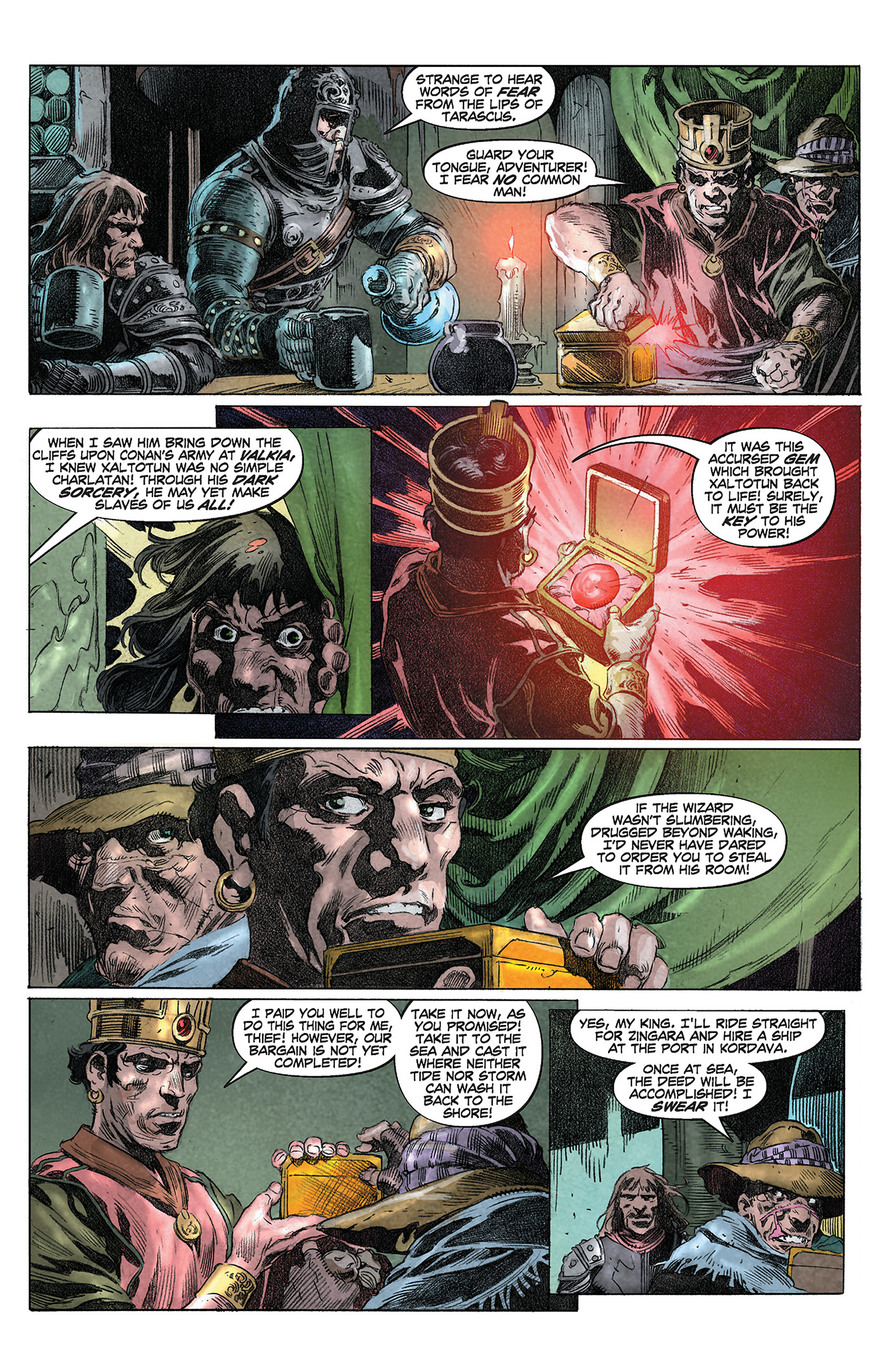 Read online King Conan: The Hour of the Dragon comic -  Issue #3 - 12