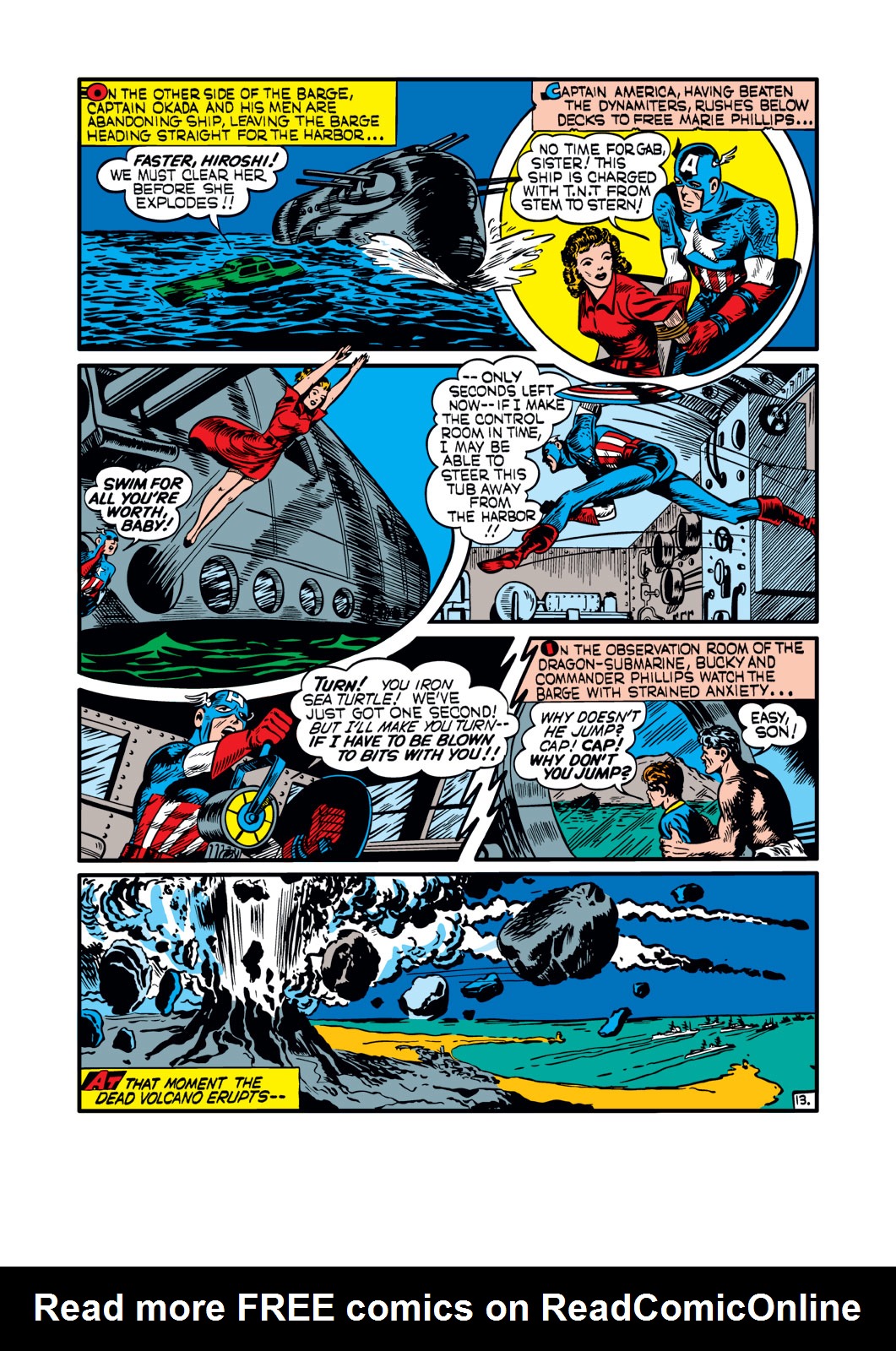 Read online Captain America Comics comic -  Issue #5 - 27