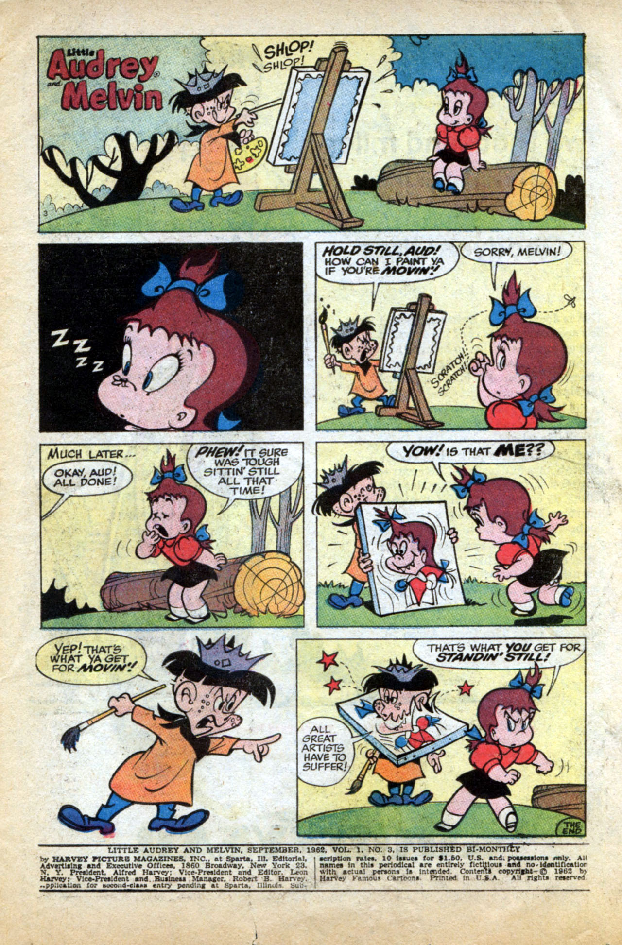 Read online Little Audrey And Melvin comic -  Issue #3 - 3