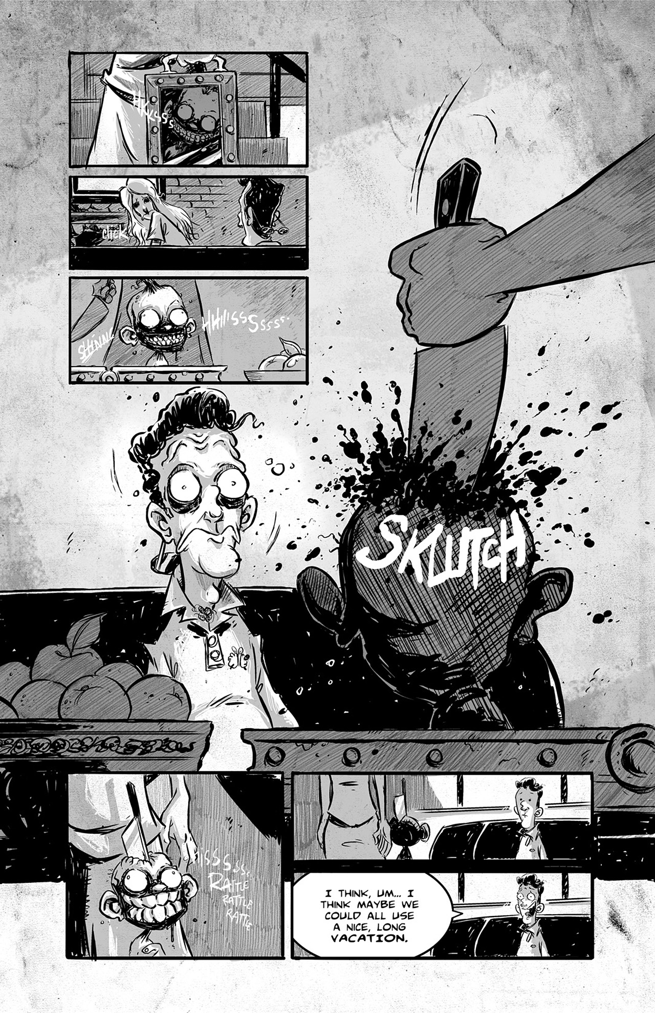 Read online Eldritch! comic -  Issue #4 - 22