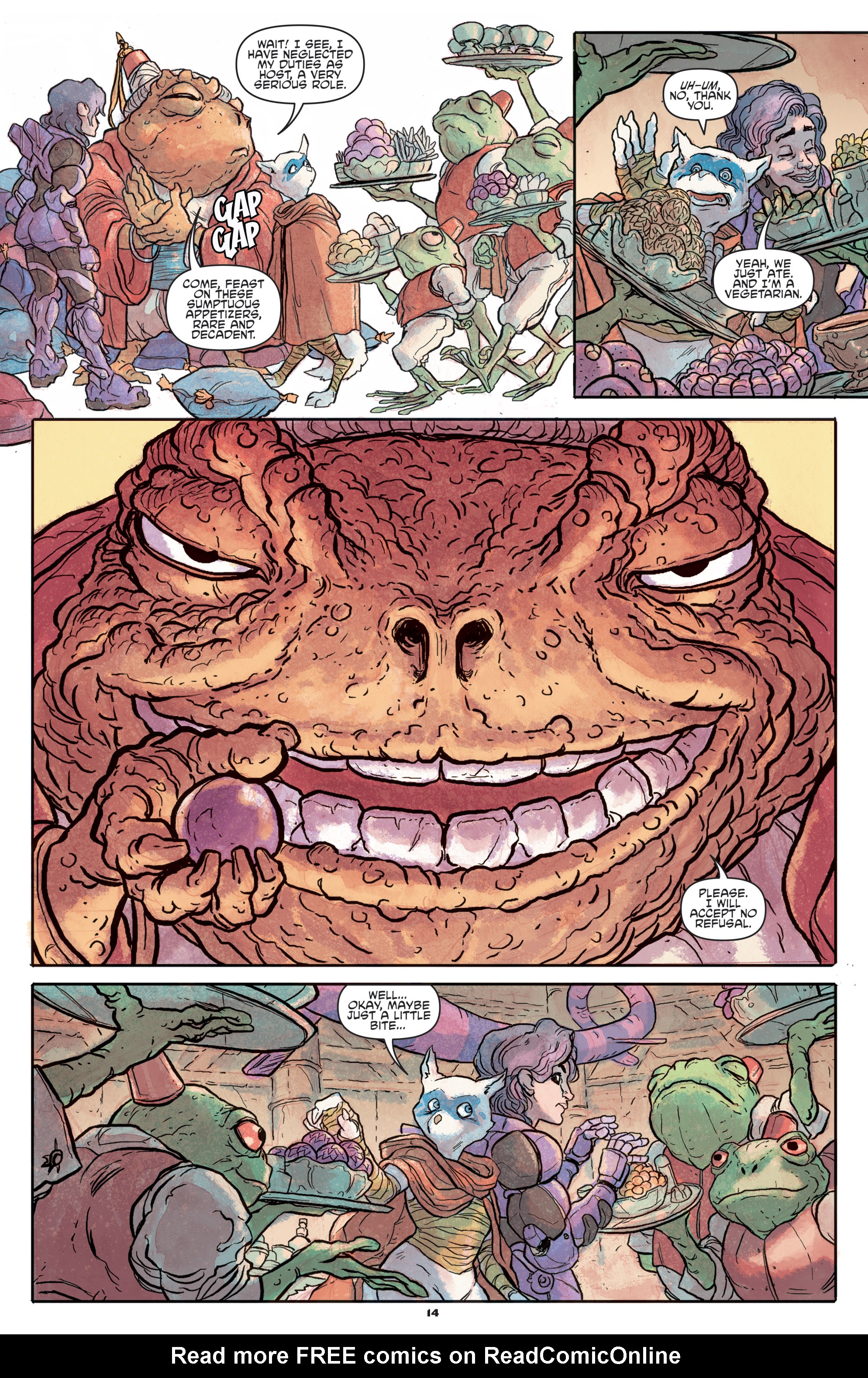 Read online Teenage Mutant Ninja Turtles Universe comic -  Issue #9 - 16