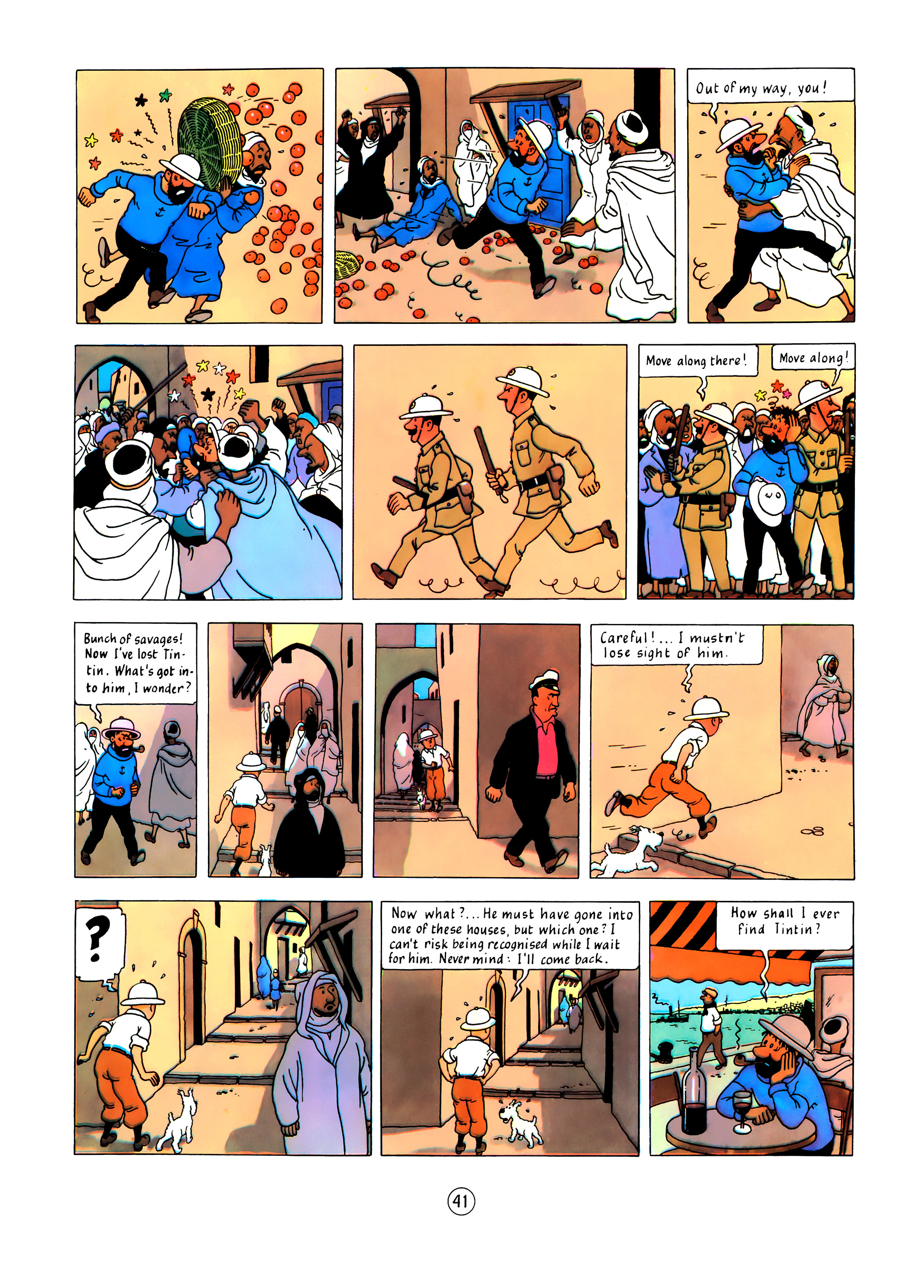 Read online The Adventures of Tintin comic -  Issue #9 - 44