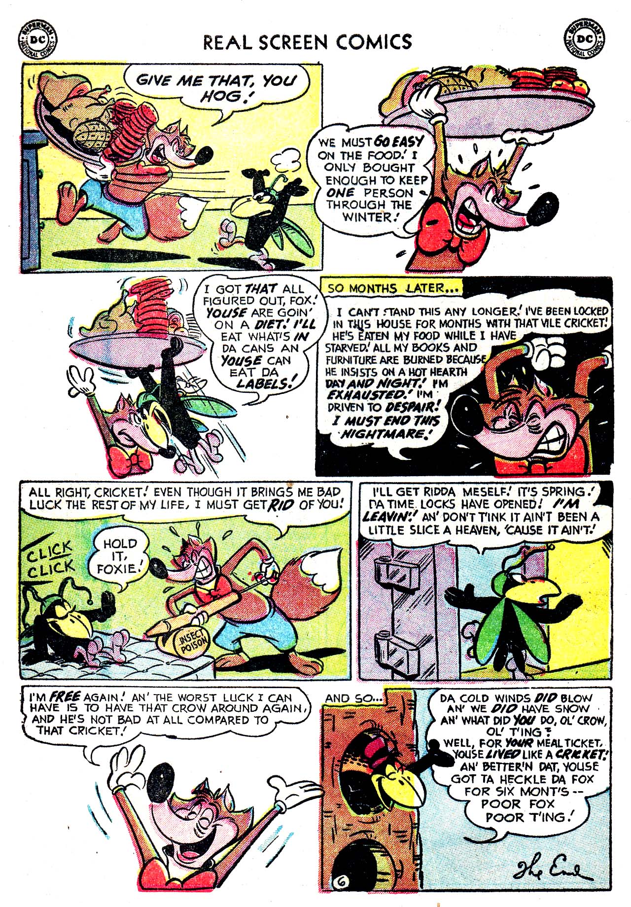 Read online Real Screen Comics comic -  Issue #71 - 8