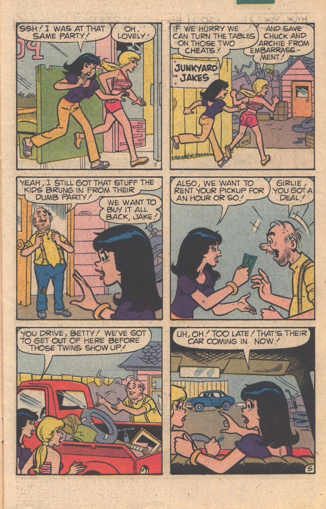 Read online Archie at Riverdale High (1972) comic -  Issue #68 - 7