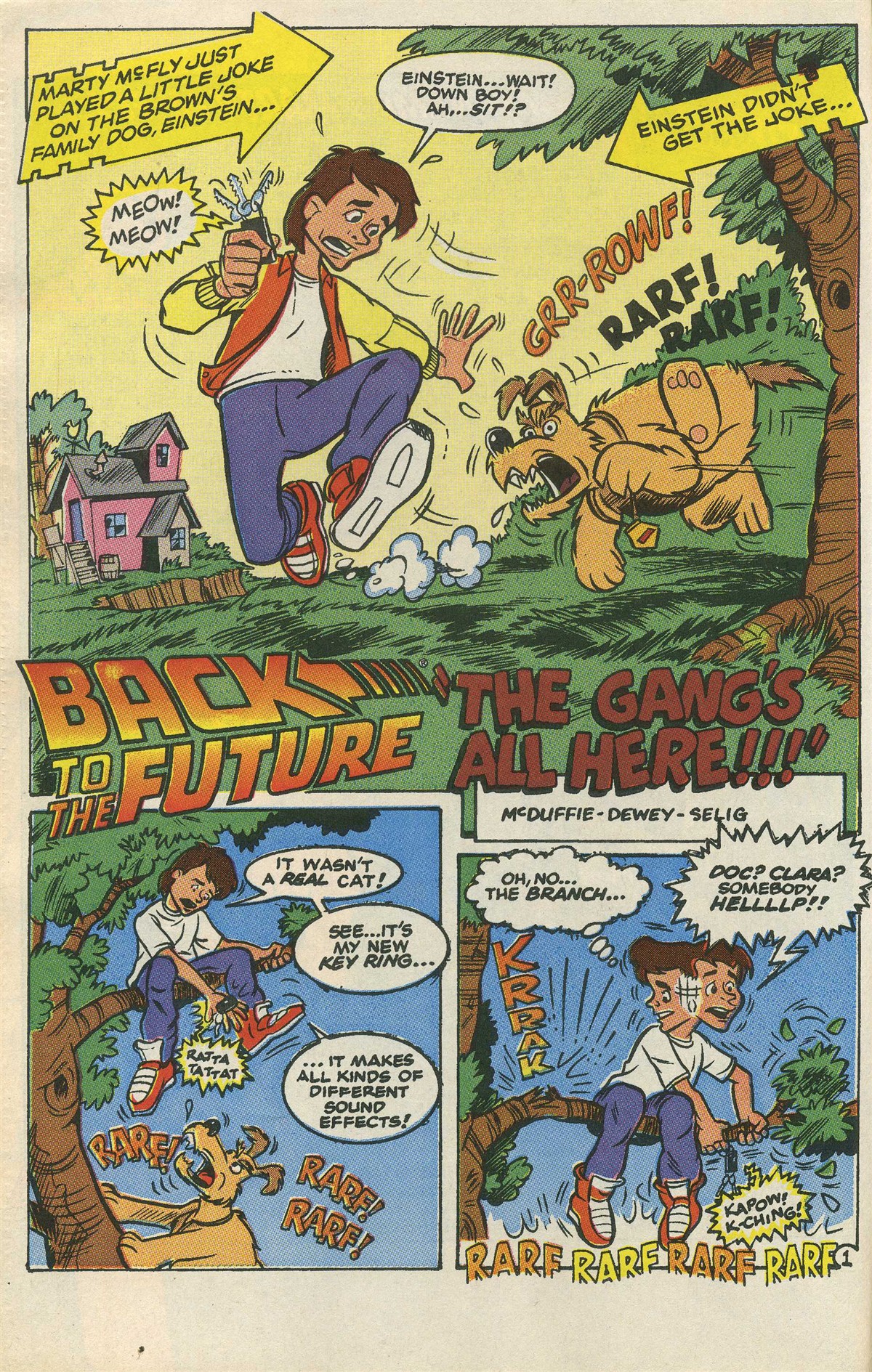 Read online Back to the Future (1991) comic -  Issue #1 - 4
