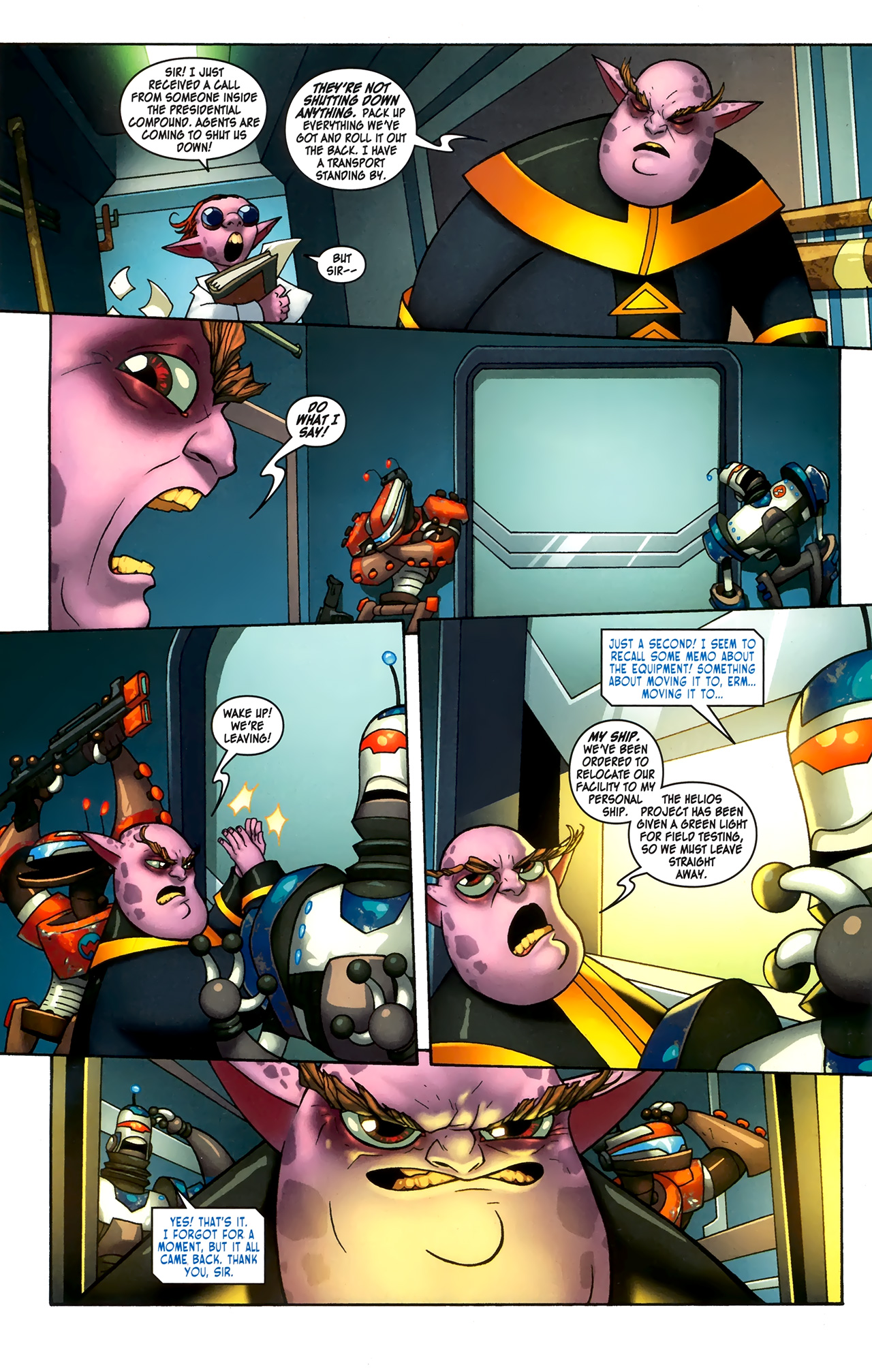 Read online Ratchet & Clank comic -  Issue #3 - 19