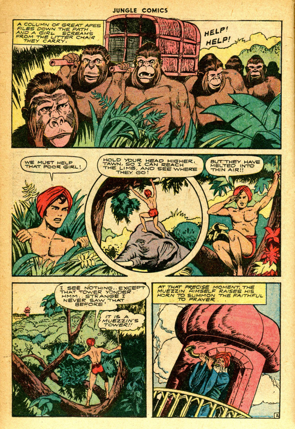 Read online Jungle Comics comic -  Issue #66 - 16