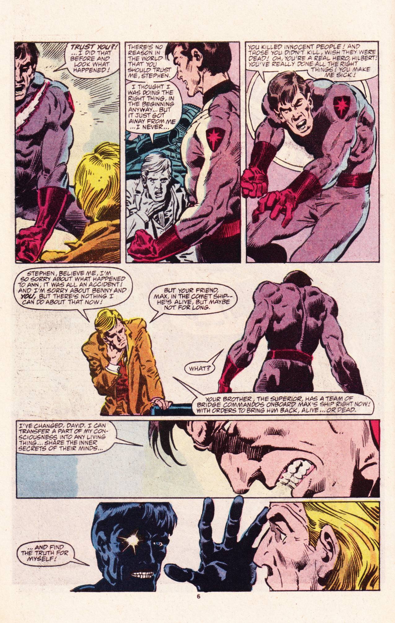 Read online Comet Man comic -  Issue #6 - 7