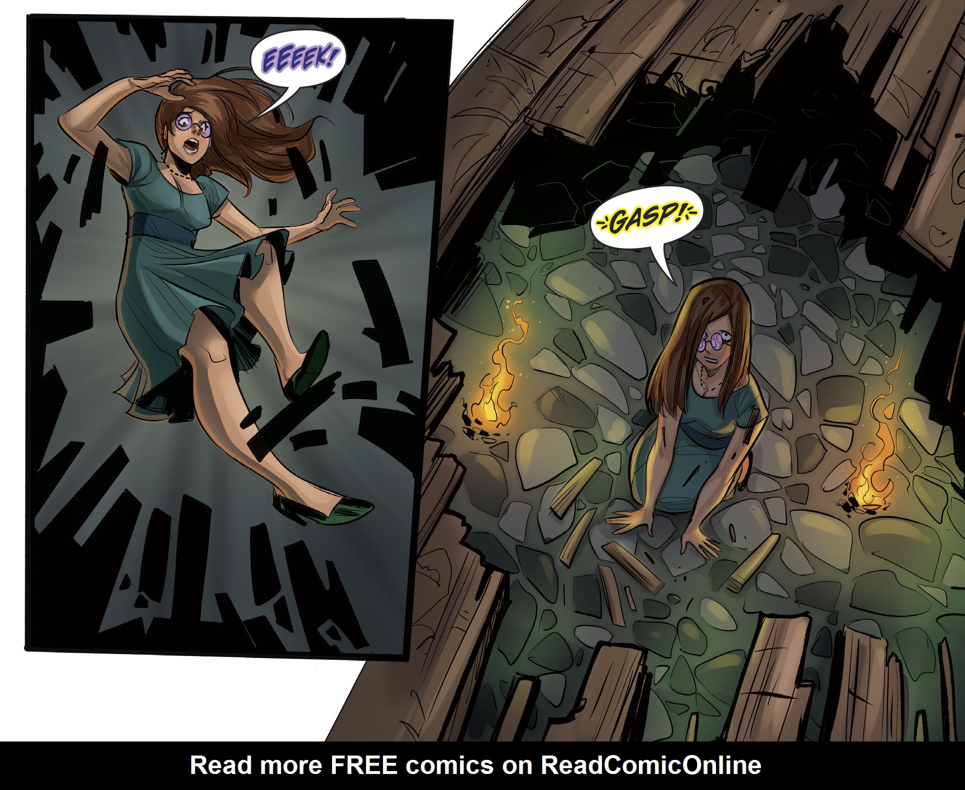 Read online DC Super Hero Girls: Out of the Bottle comic -  Issue #9 - 15