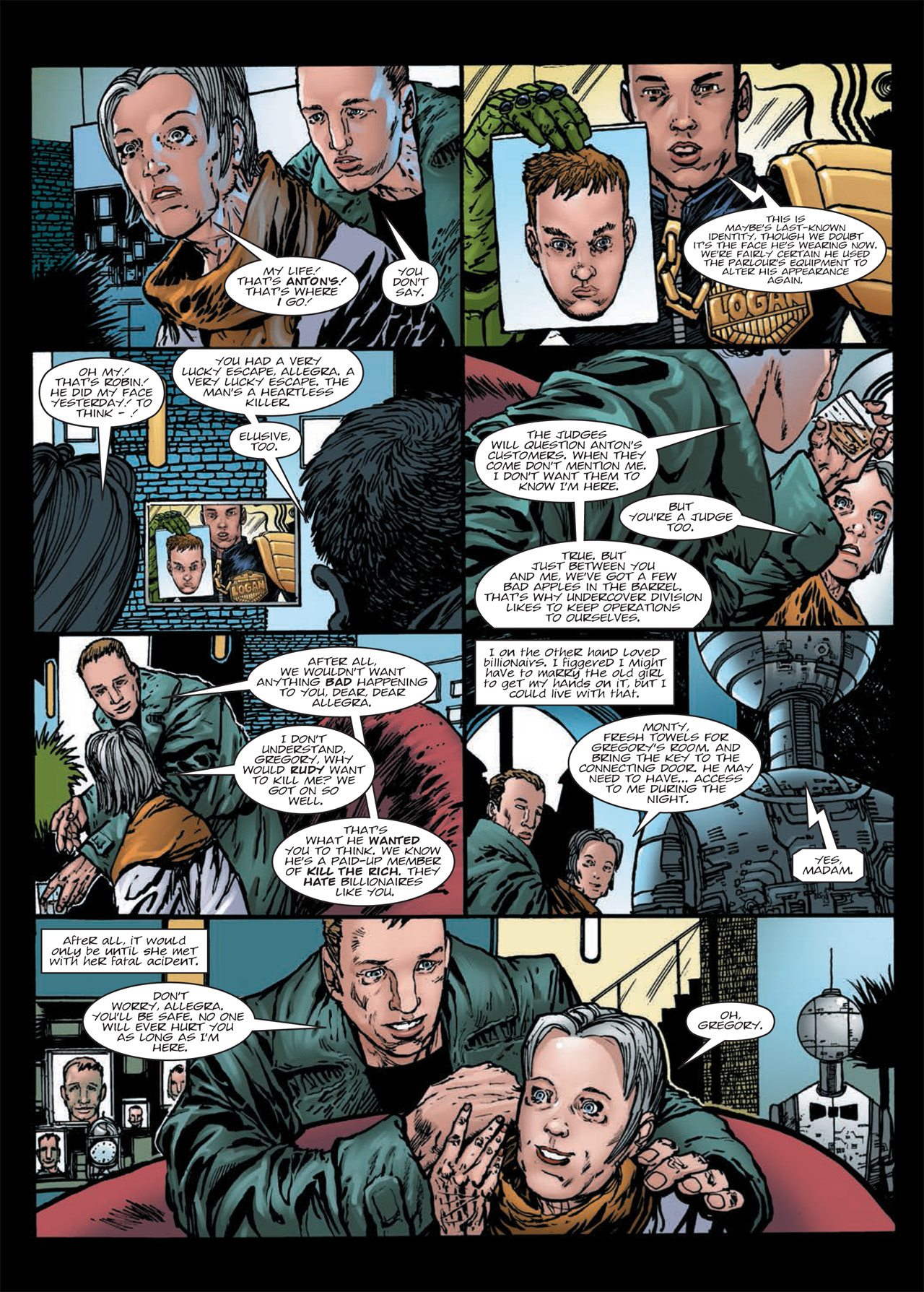 Read online Judge Dredd: Day of Chaos - The Fourth Faction comic -  Issue # TPB (Part 2) - 65