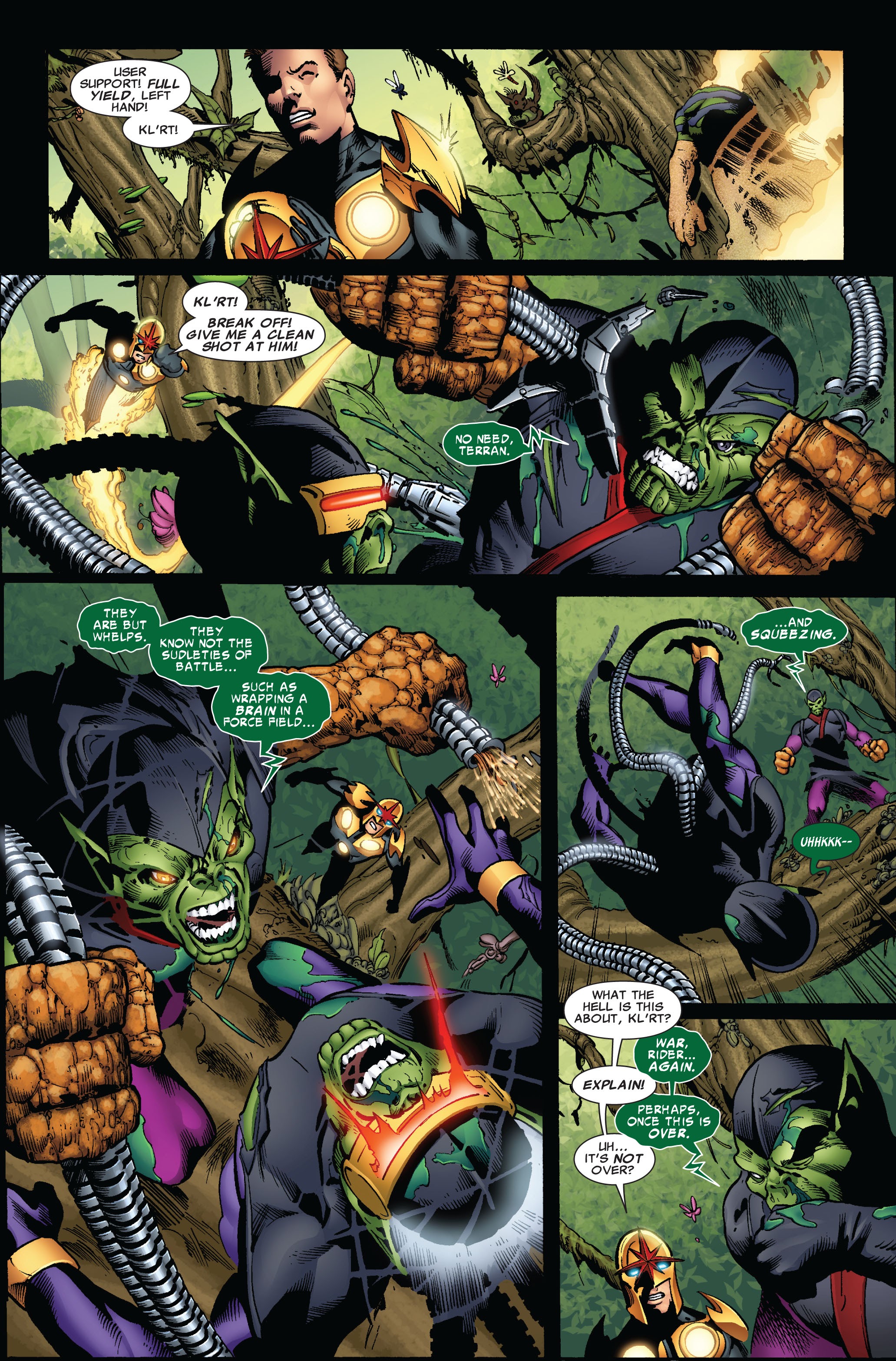 Read online Nova (2007) comic -  Issue #16 - 12