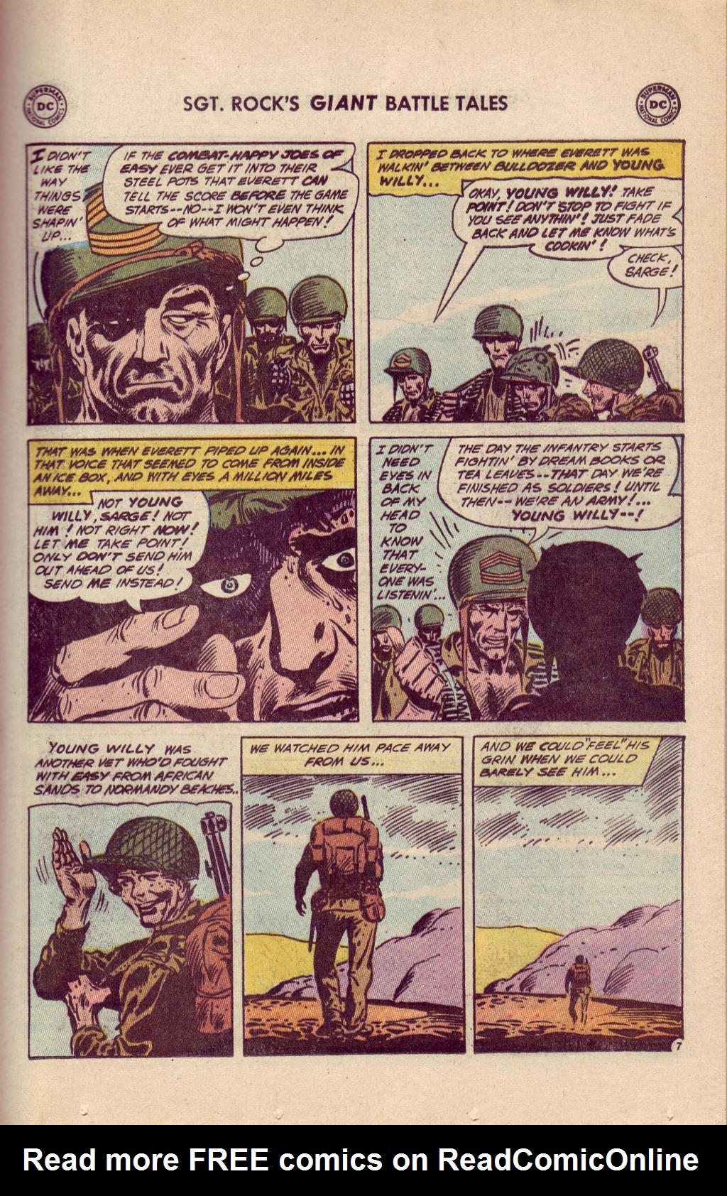 Read online Our Army at War (1952) comic -  Issue #216 - 9