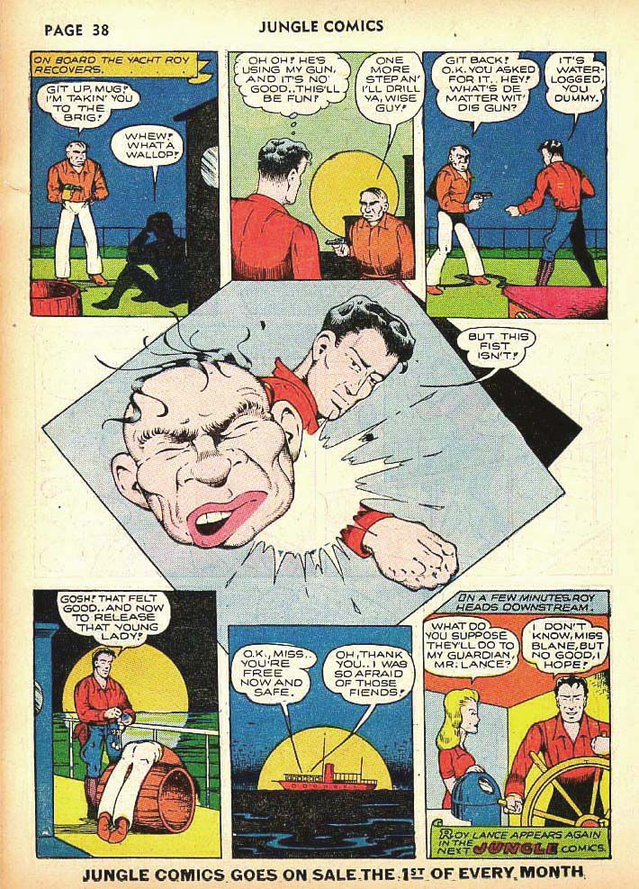 Read online Jungle Comics comic -  Issue #25 - 40